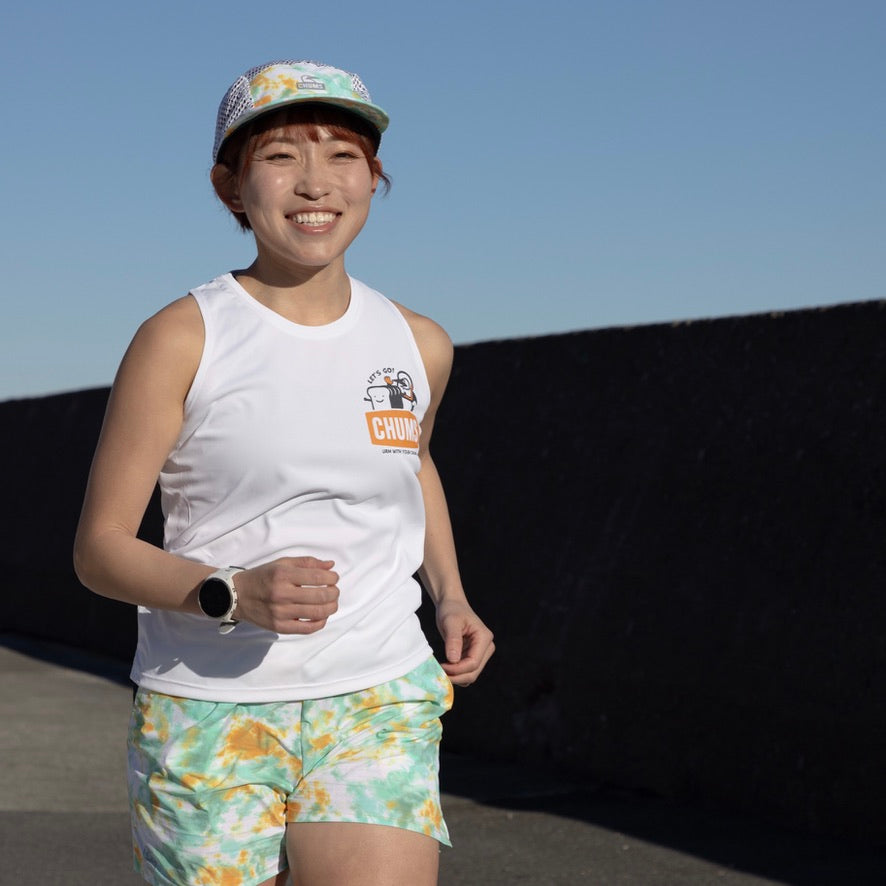 CHUMS x みゃこ Running Sleeveless Shirt