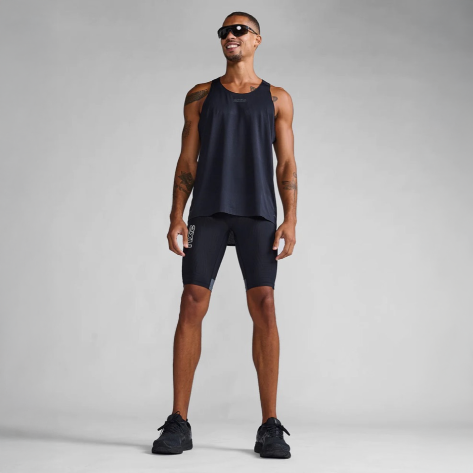 2XU | MCS Men's Lightspeed React Compression Short Tights