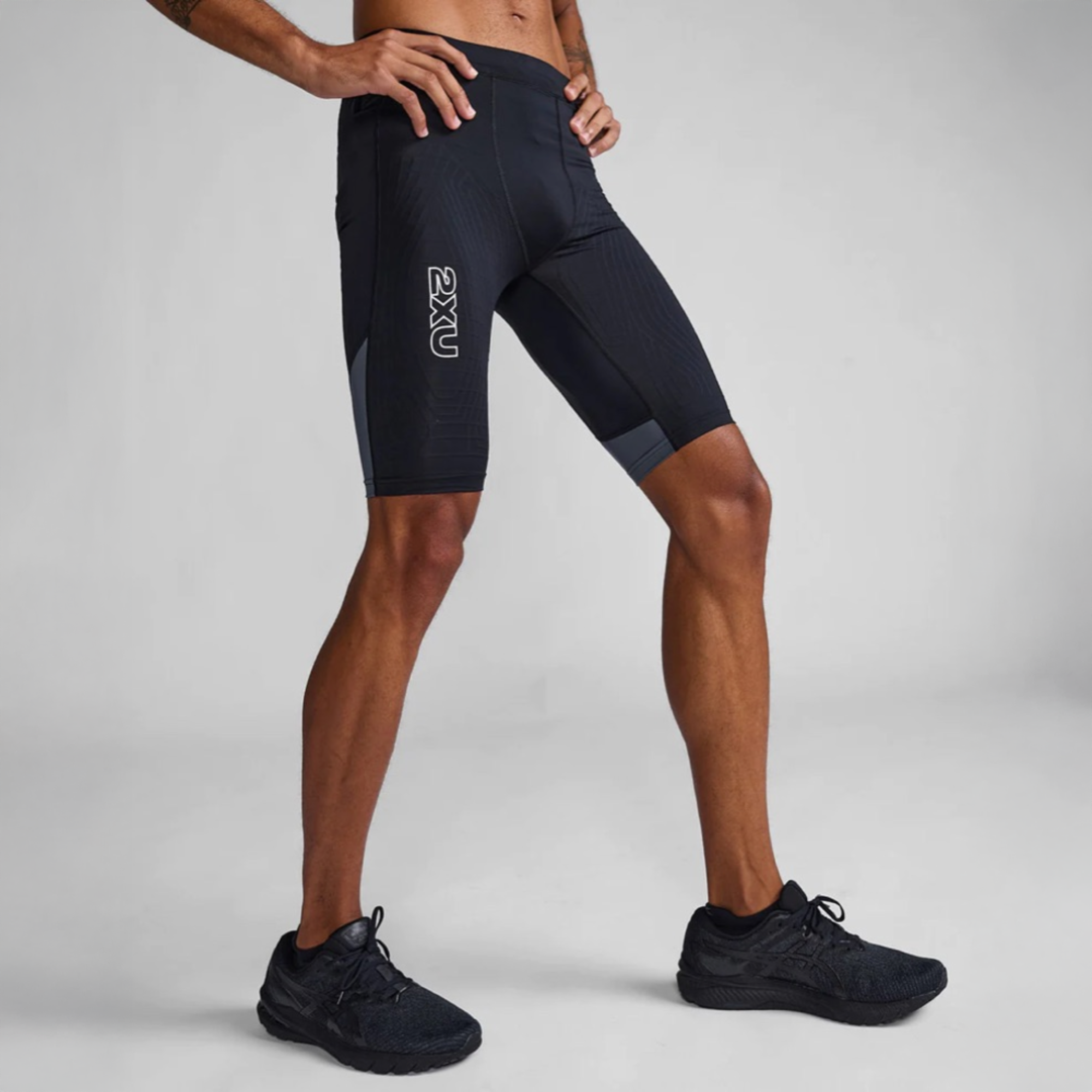 2XU | MCS Men's Lightspeed React Compression Short Tights