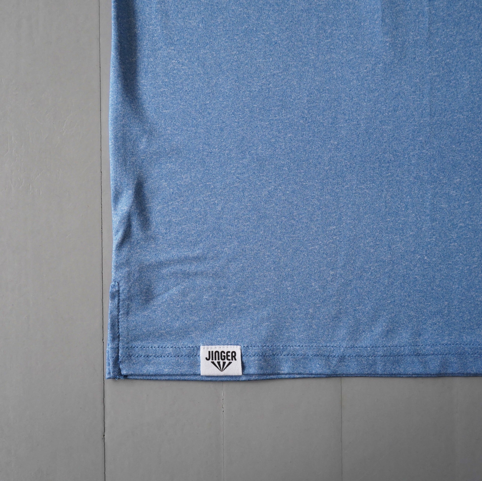 Style | I LOVE DONUTS RUNNING TEE by JINGER (Blue)