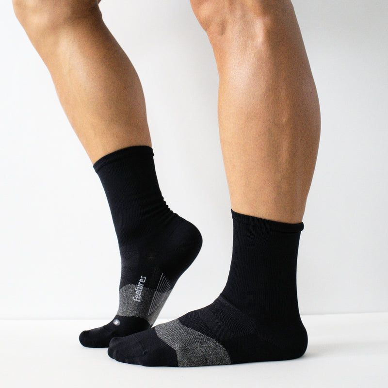 Feetures｜ELITE ULTRA LIGHT MINI CREW (Black UL)