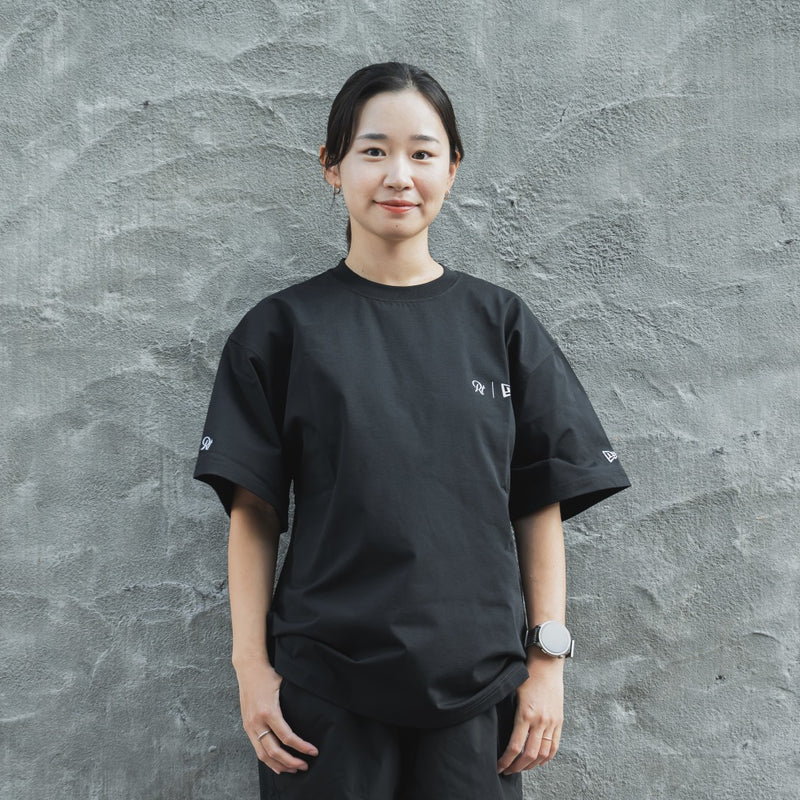 NEW ERA × Runtrip Utility Oversized Tee (Black)