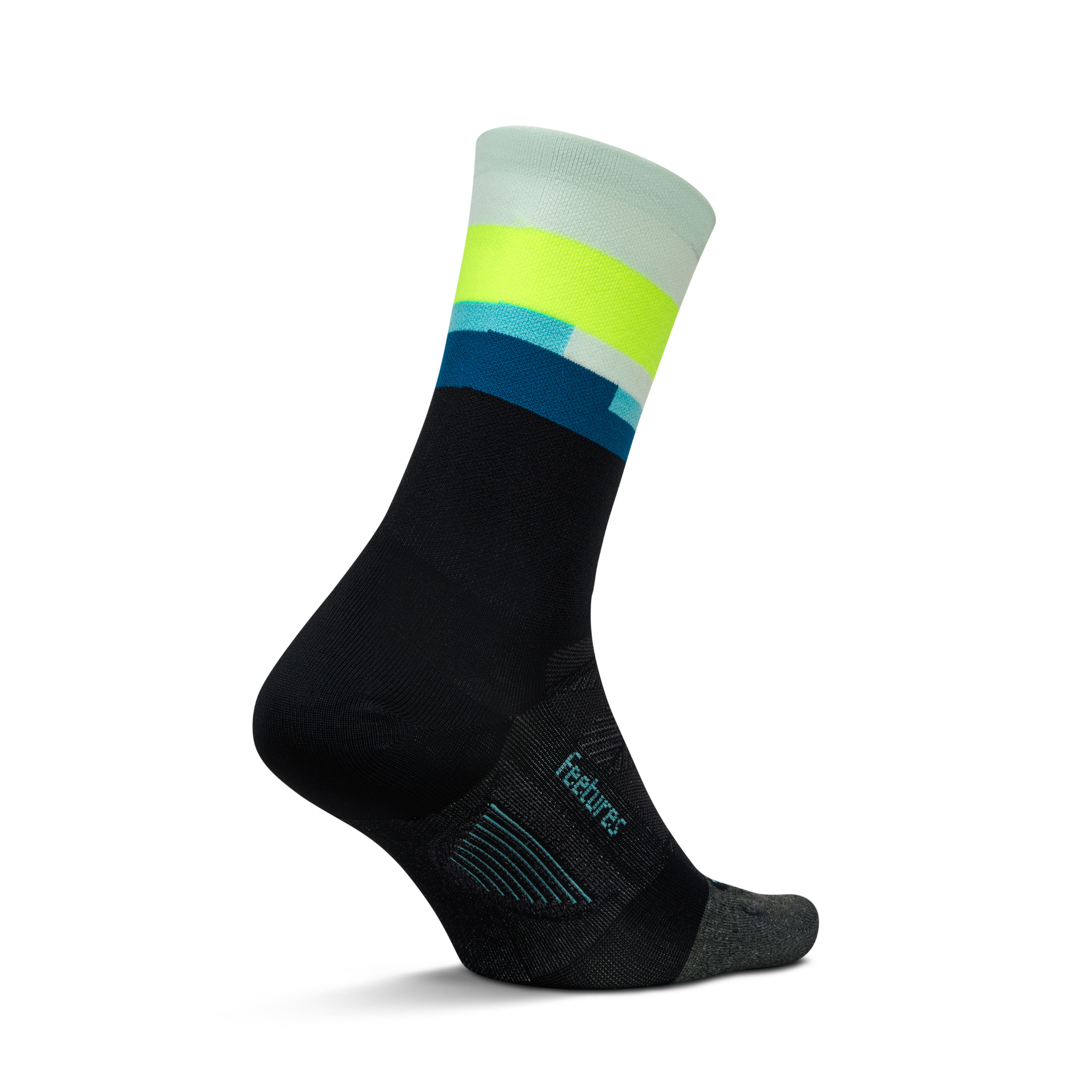 Feetures｜ELITE ULTRA LIGHT MINI CREW (Bayside Black)