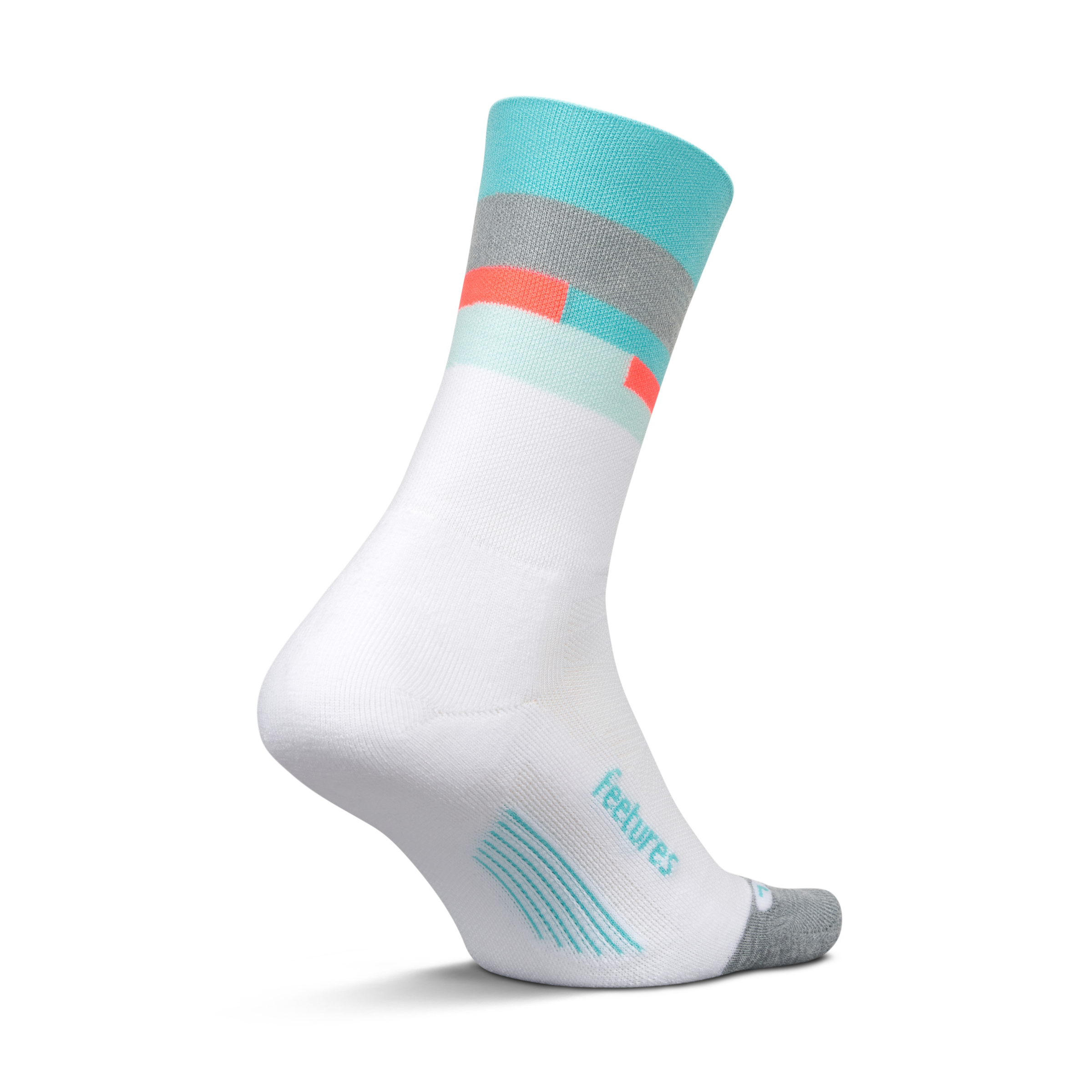 Feetures｜ELITE LIGHT CUSHION MINI CREW (Aquatic White)