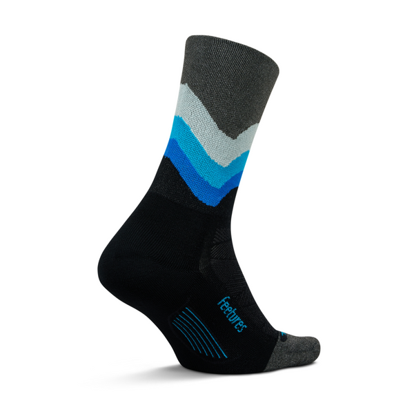 Feetures｜ELITE LIGHT CUSHION MINI CREW (Black Swell)