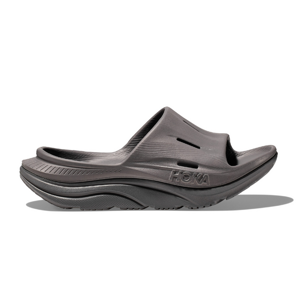 HOKA U ORA RECOVERY SLIDE 3 (UNISEX) GREY / GREY