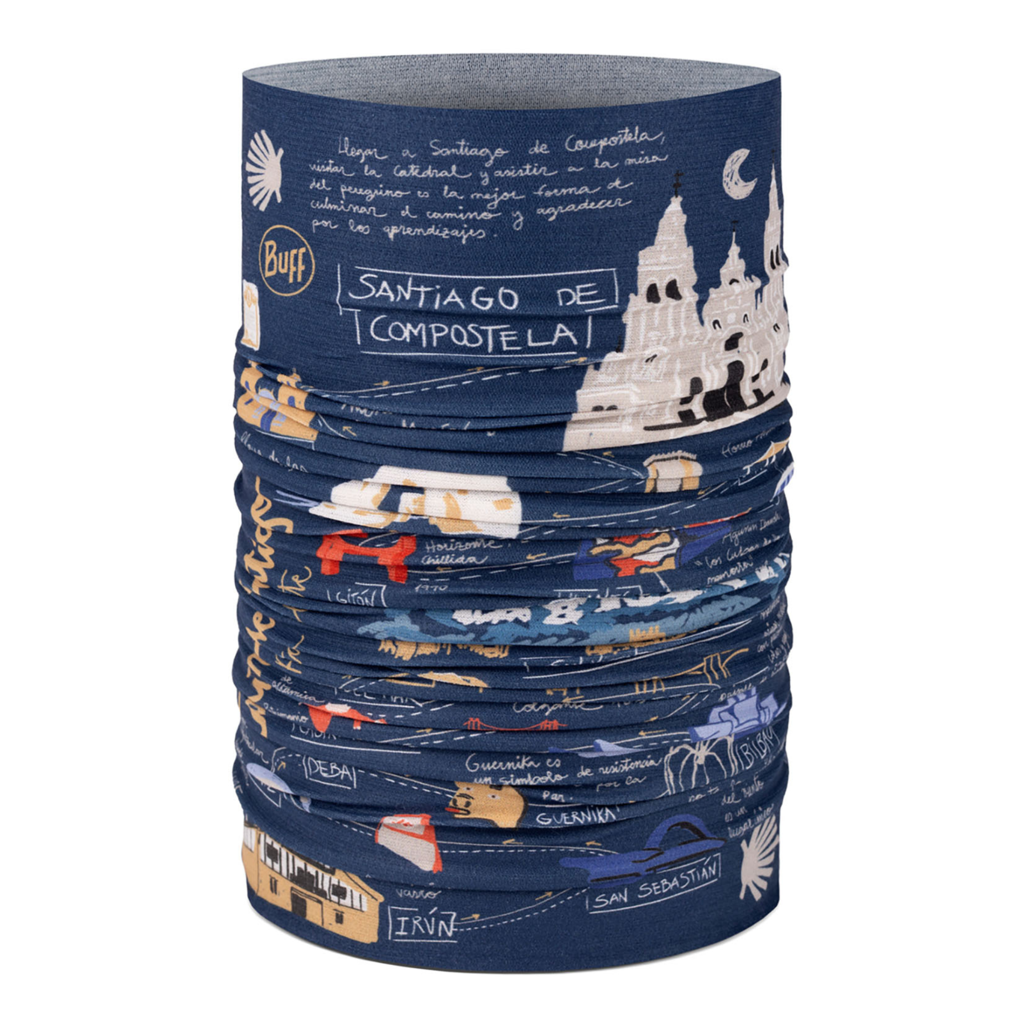 BUFF CAMINO COLLECTION Coolnet UV（CAMINO NORTE NAVY）