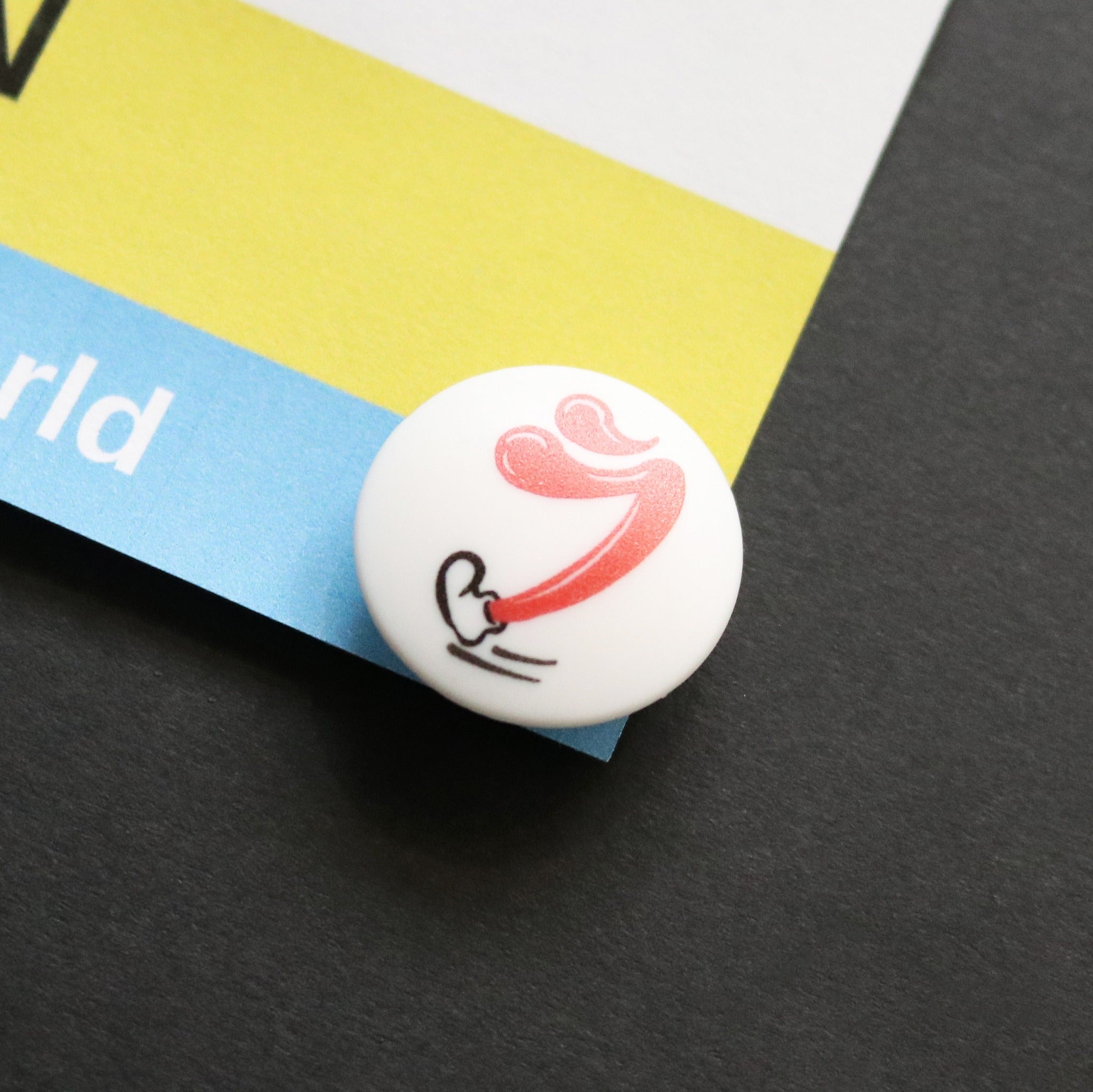 ランラジ オリジナルゼッケンホルダー（4個セット）