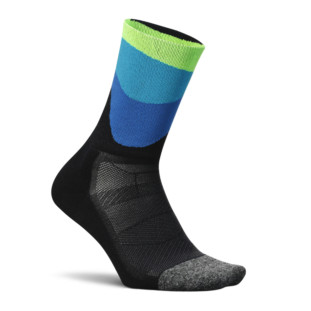 Feetures｜ELITE LIGHT CUSHION MINI CREW (Rhythmic Black)