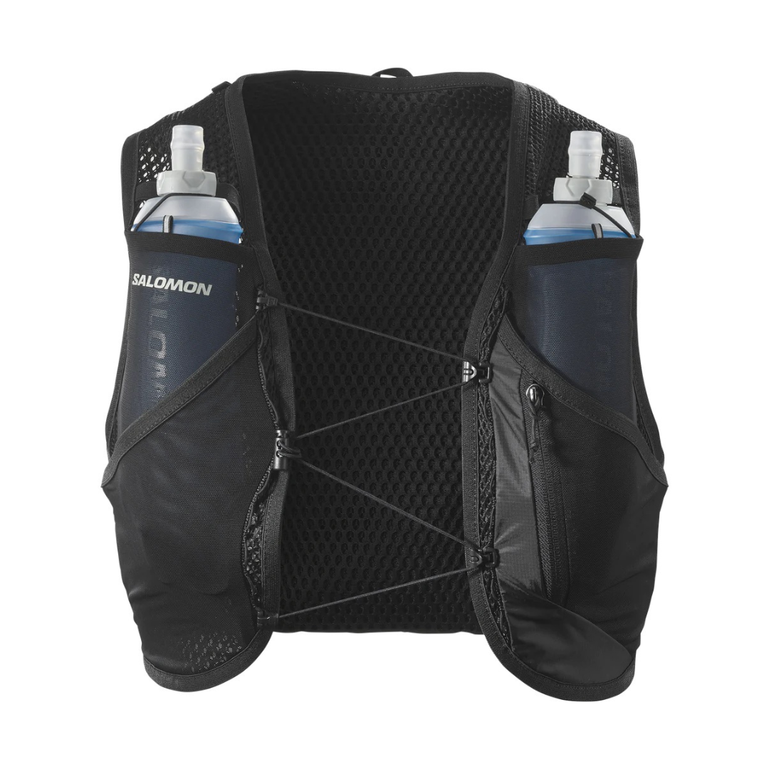 SALOMON ACTIVE SKIN 8 ユニセックス ランニングベスト(フラスク付 SALOMON ACTIVE SKIN 8 ユニセックス ランニングベスト(フラスク付