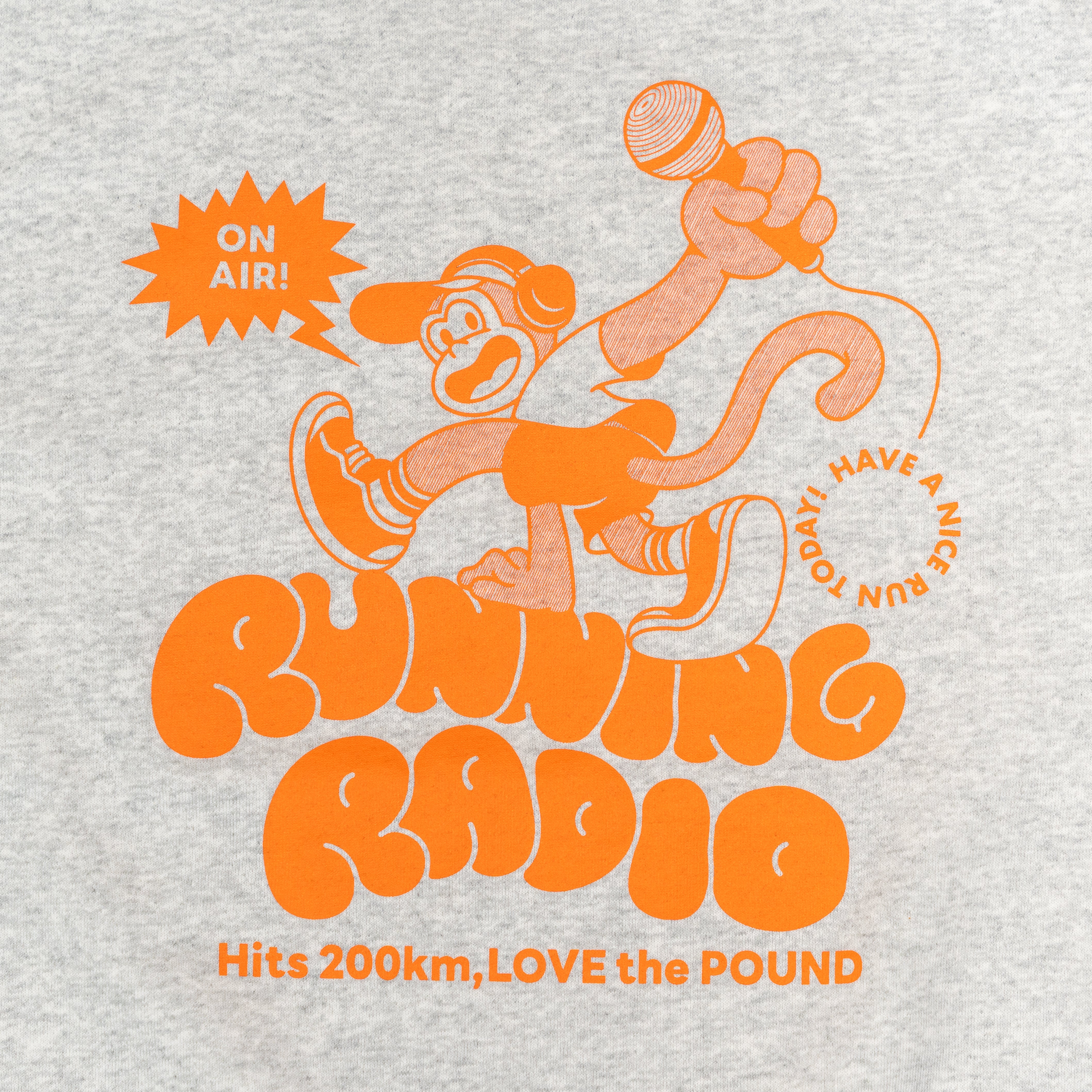 Running Radio Crewneck Sweat