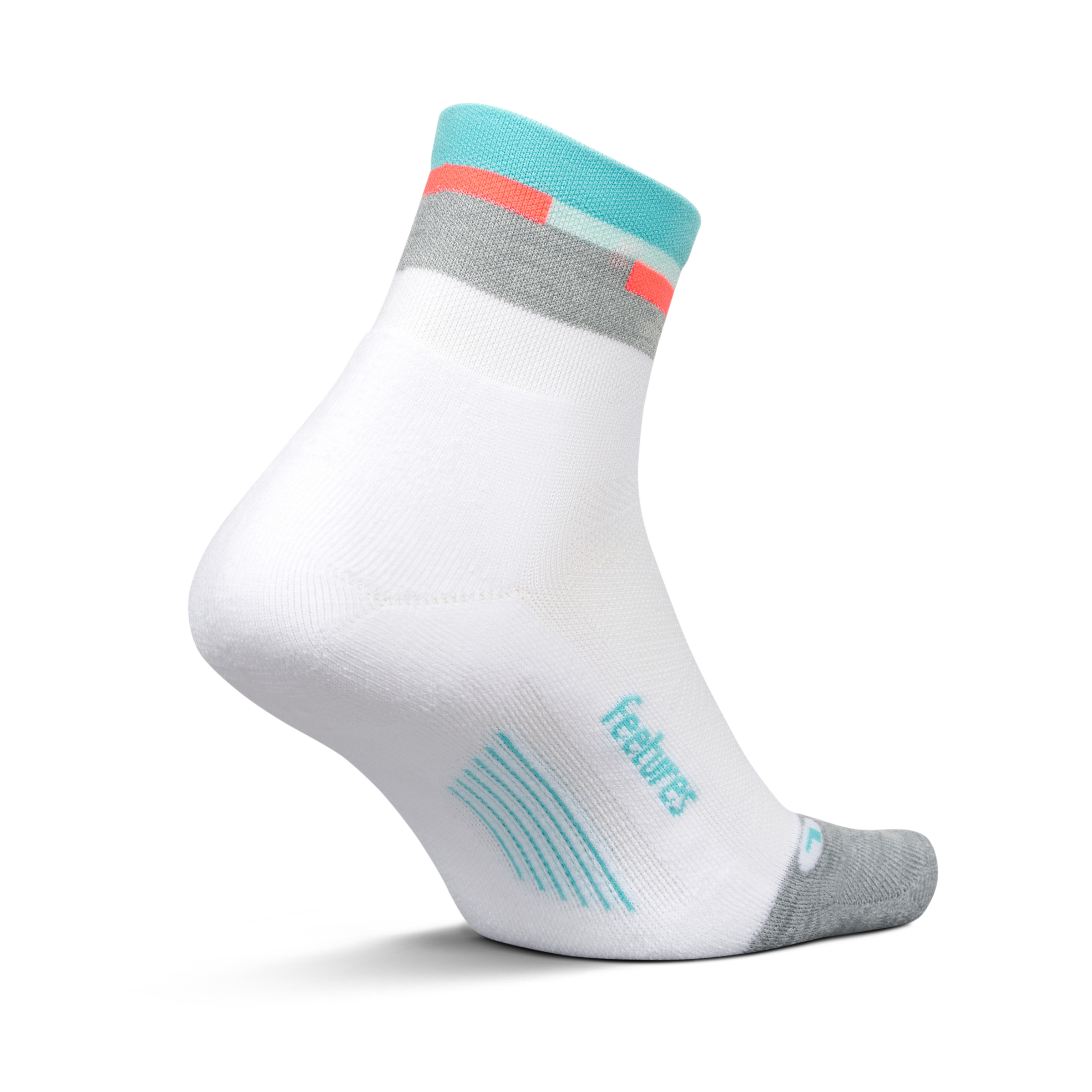 Feetures｜ELITE LIGHT CUSHION QUARTER (Aquatic White)