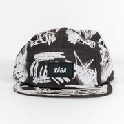 VAGA SCRIBBLE CAP（BLACK / WHITE）