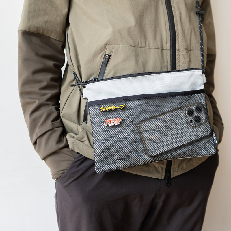 ランラジ ピンバッジ