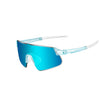 Matte Clear Blue Temple/Blue VIV20 Mirror Photochromic Lens
