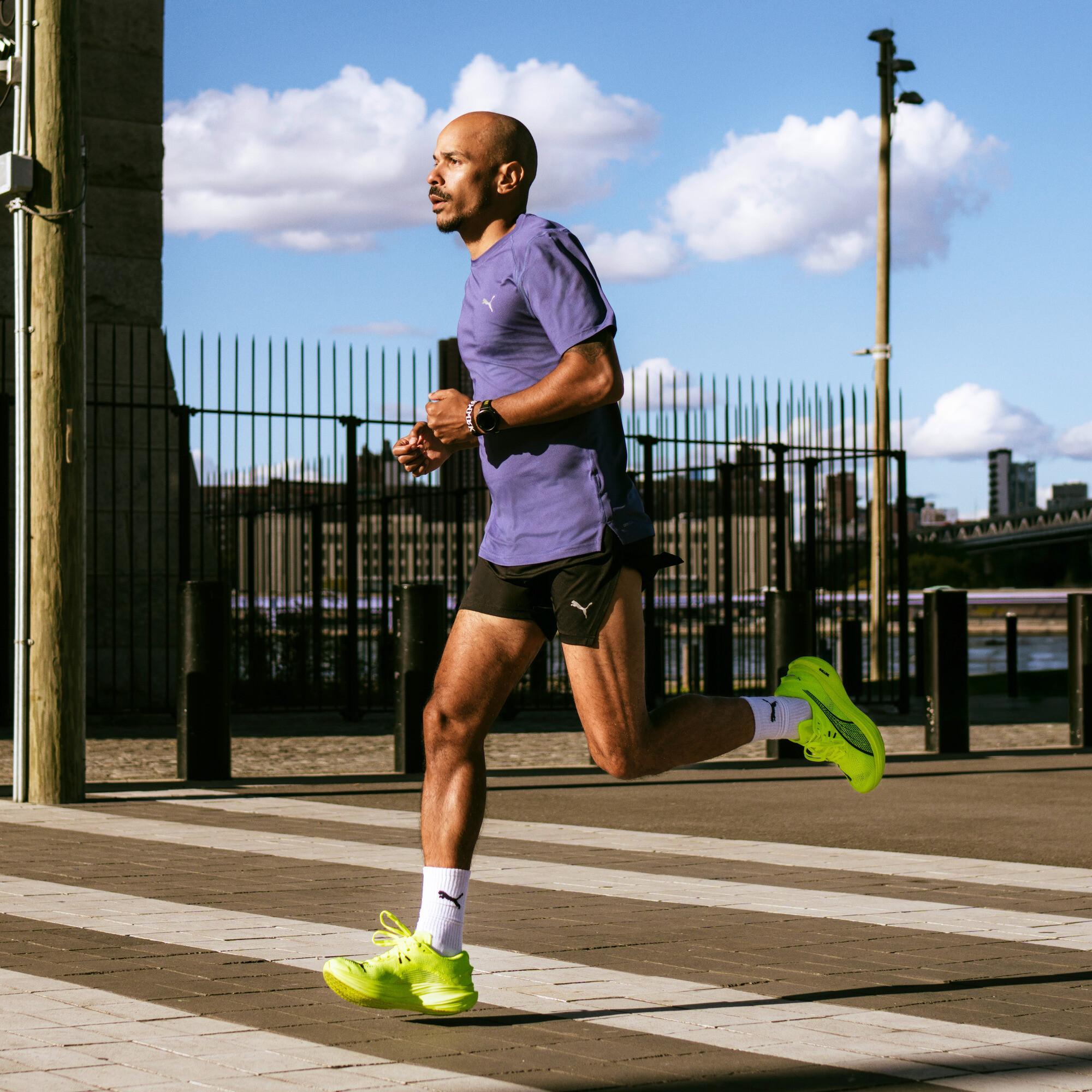 PUMA DEVIATE NITRO 3（Men's）YELLOW ALERT-PUMA BLACK