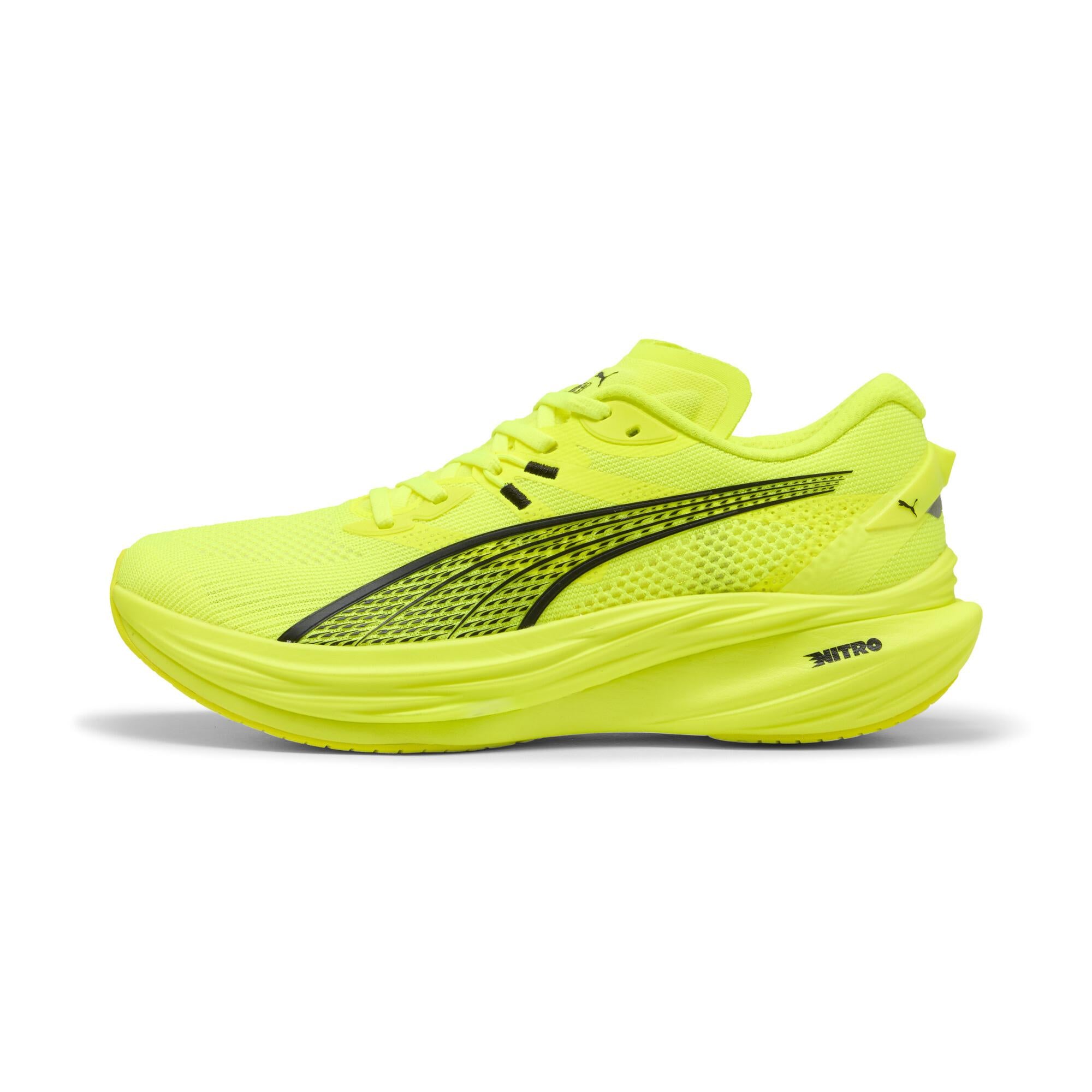 PUMA DEVIATE NITRO 3（Men's）YELLOW ALERT-PUMA BLACK