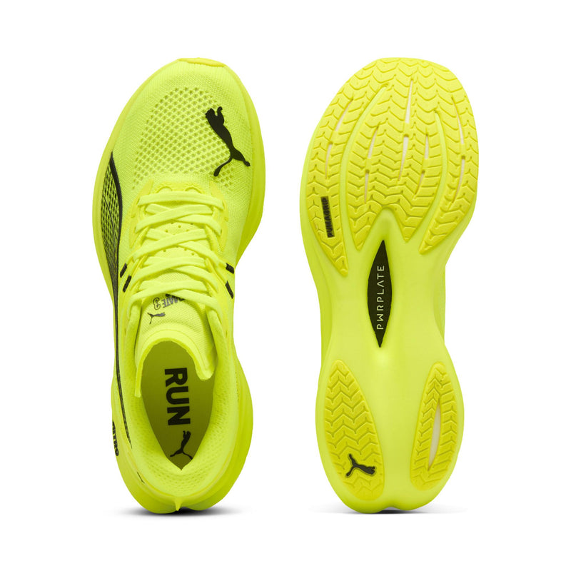 PUMA DEVIATE NITRO 3（Men's）YELLOW ALERT-PUMA BLACK