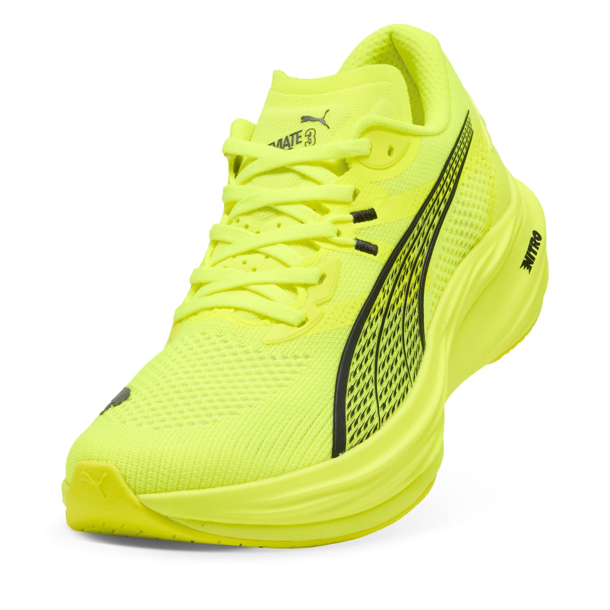 PUMA DEVIATE NITRO 3（Men's）YELLOW ALERT-PUMA BLACK