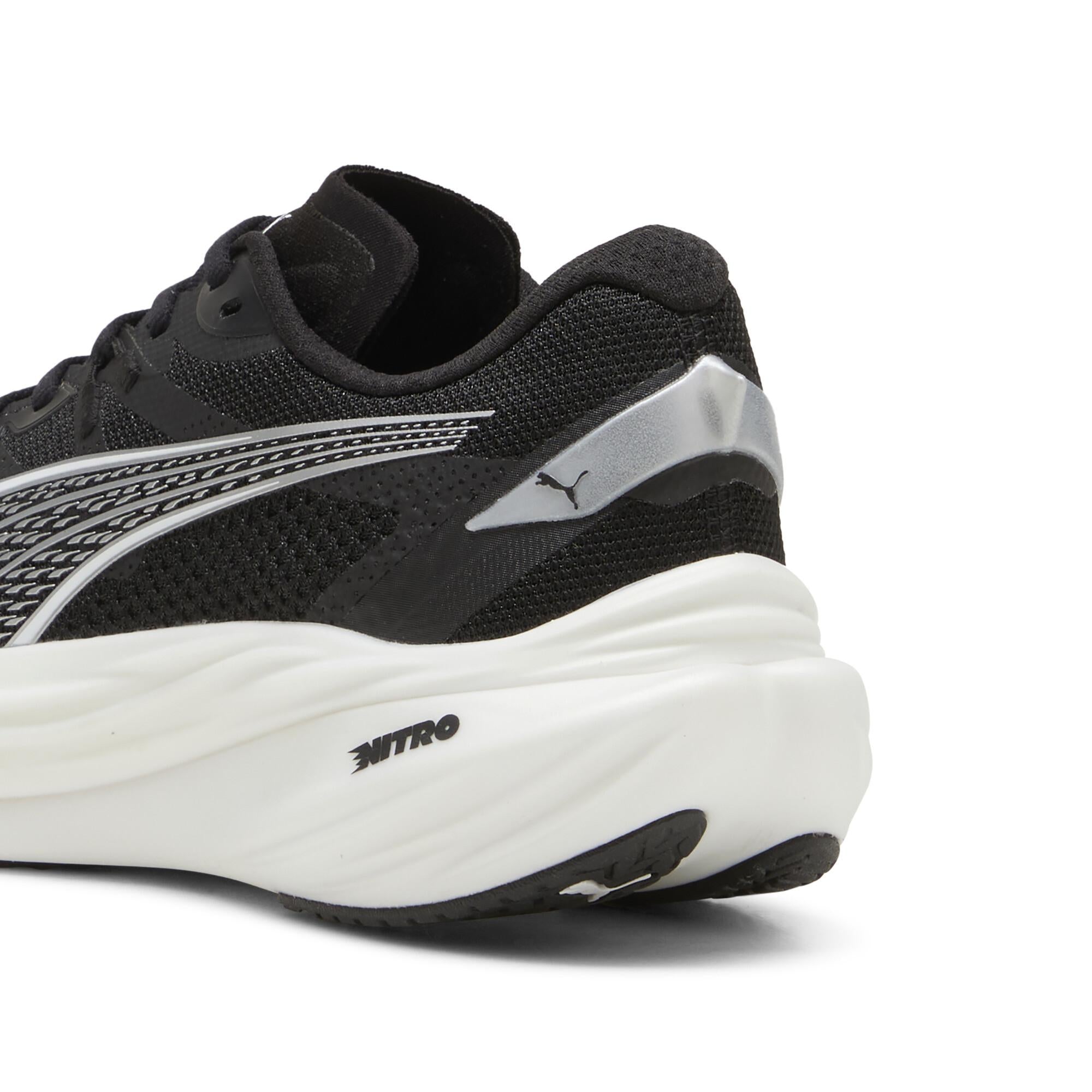 PUMA DEVIATE NITRO 3（Women's）PUMA BLACK-PUMA WHITE-PUMA SILVER