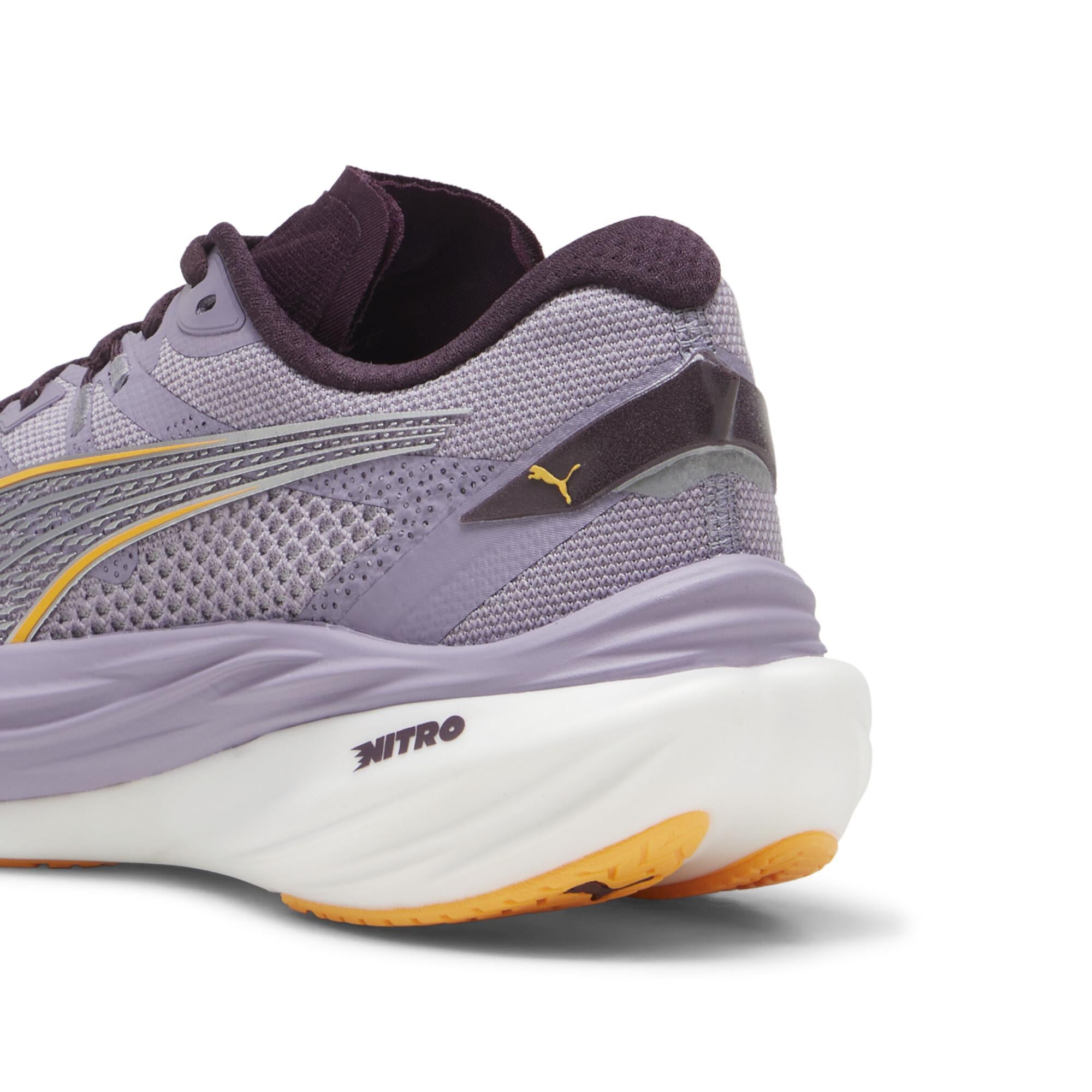 PUMA DEVIATE NITRO 3（Women's）PALE PLUM-MIDNIGHT PLUM-SUN STREAM