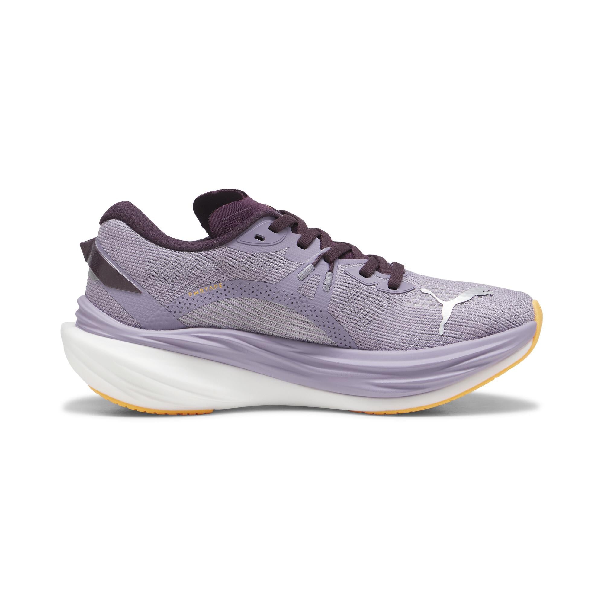 PUMA DEVIATE NITRO 3（Women's）PALE PLUM-MIDNIGHT PLUM-SUN STREAM