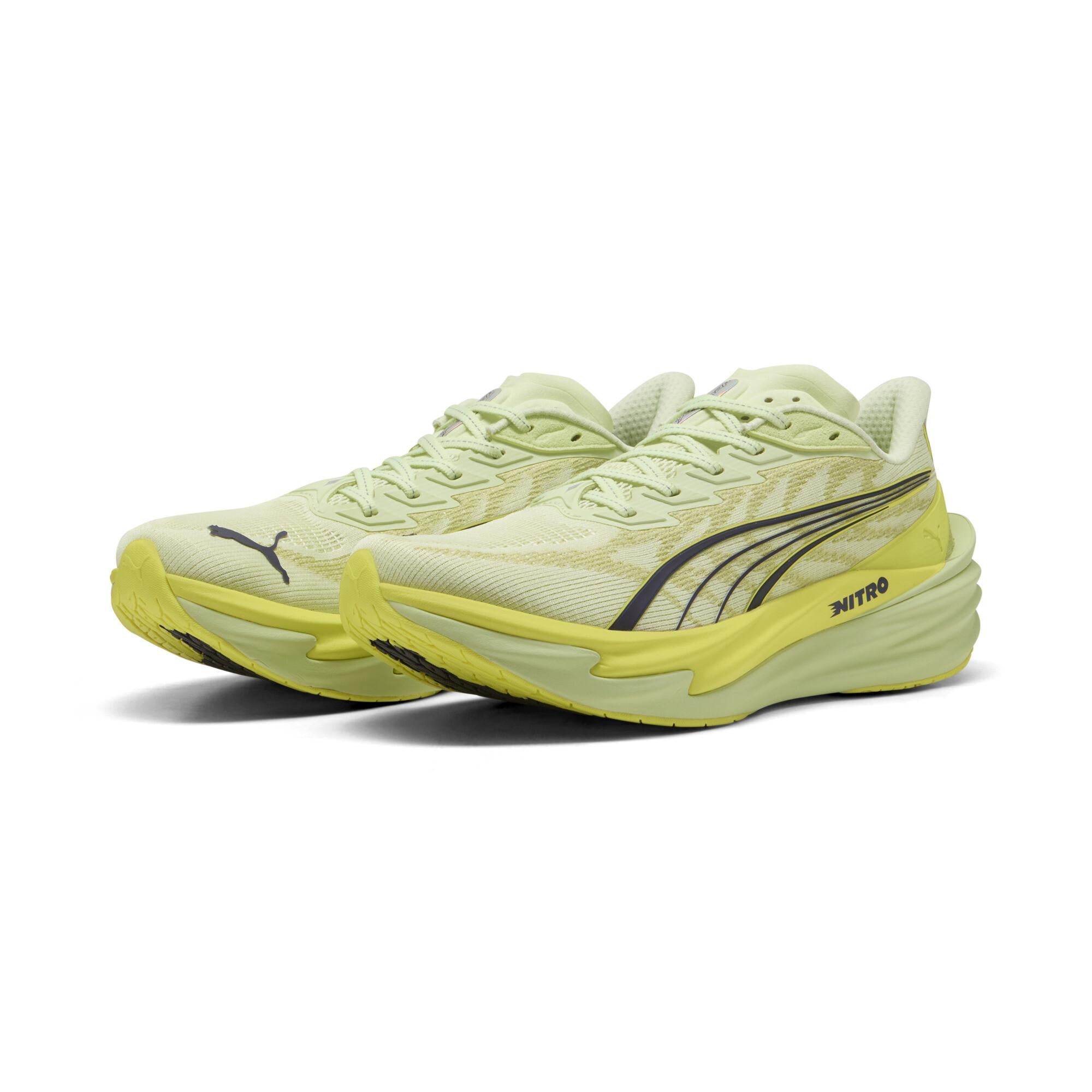 PUMA DEVIATE NITRO 4（Men's）APPLE SPRITZ-LUX LIME – Runtrip Store