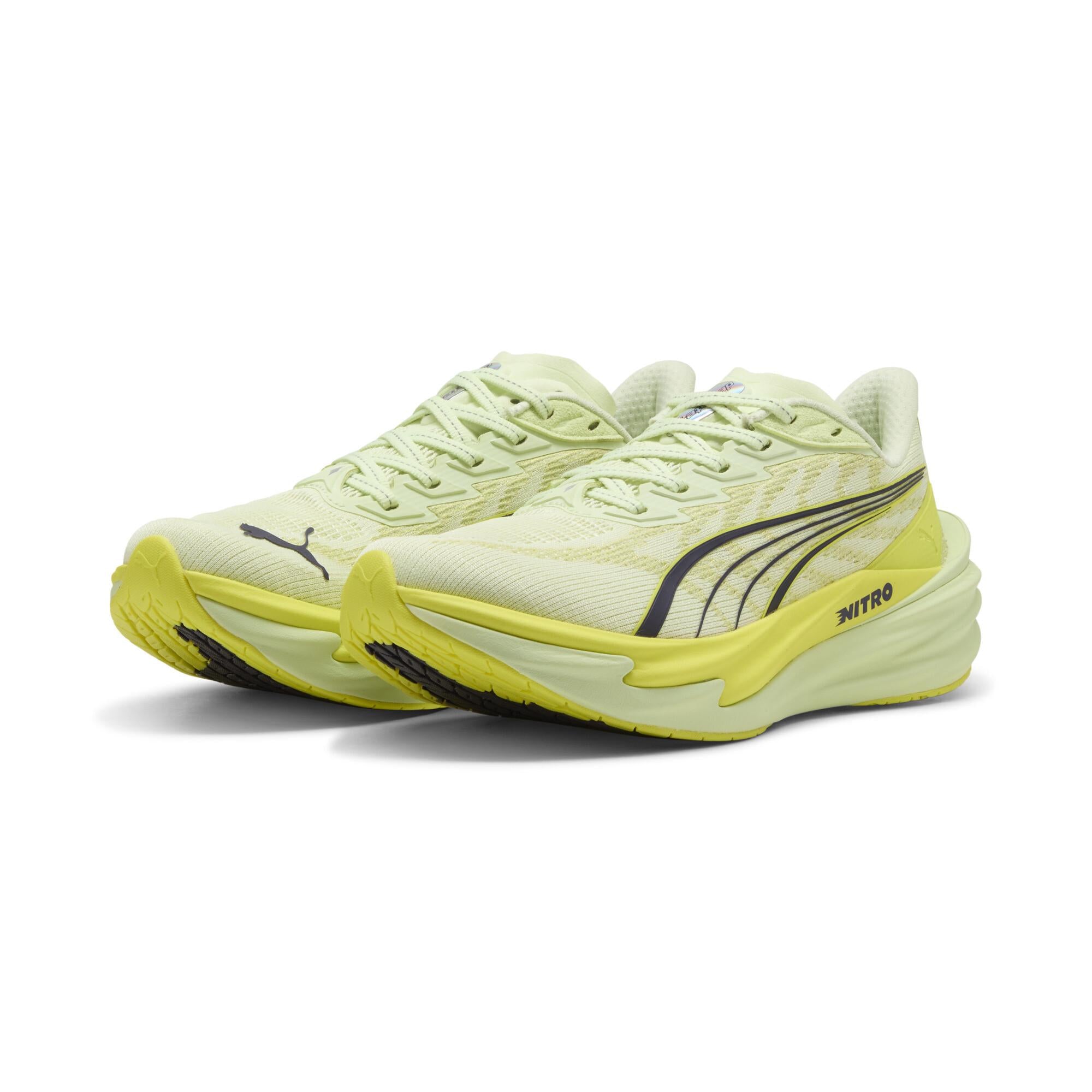 PUMA DEVIATE NITRO 4（Women's）APPLE SPRITZ-LUX LIME – Runtrip Store