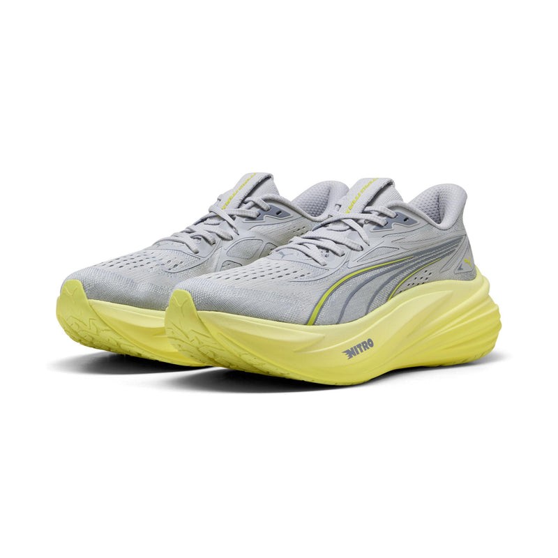PUMA MAGMAX NITRO 2（Men's）Vibrant Silver-Lux Lime