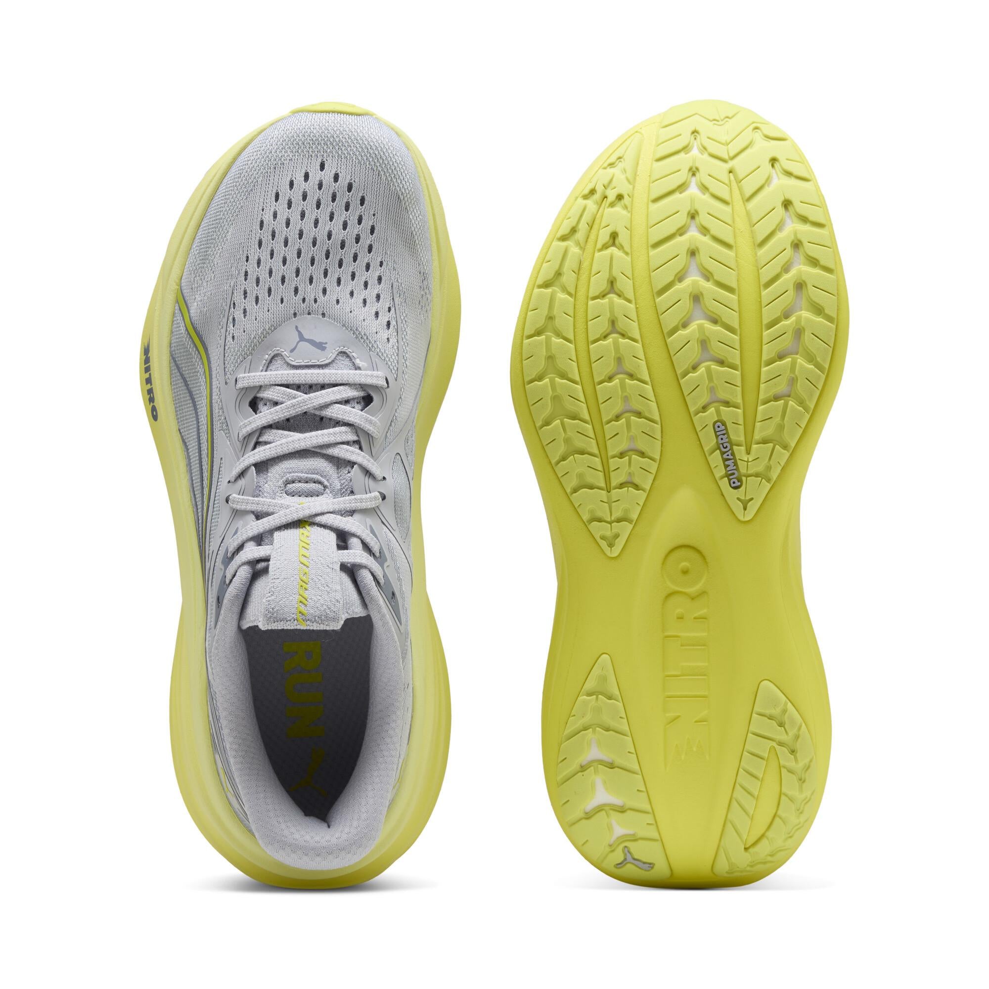 PUMA MAGMAX NITRO 2（Men's）Vibrant Silver-Lux Lime