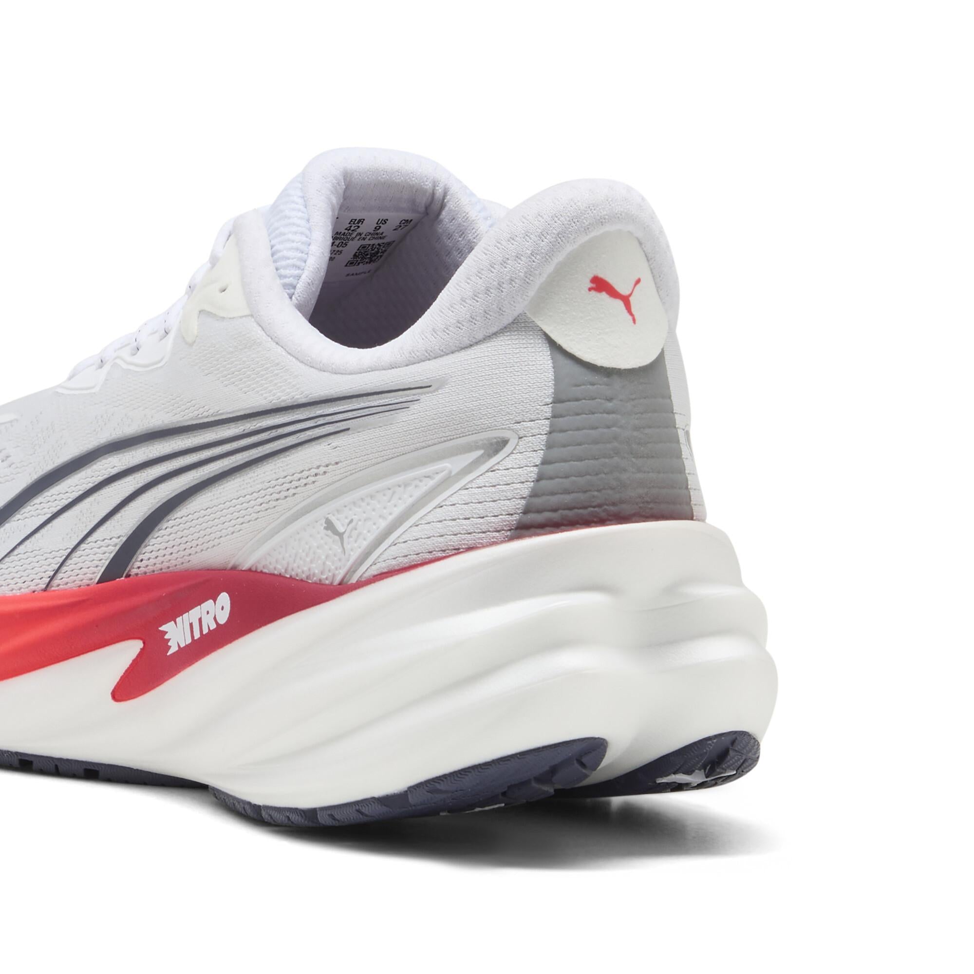 PUMA VELOCITY NITRO 5（Men's）PUMA White-Ultra Red