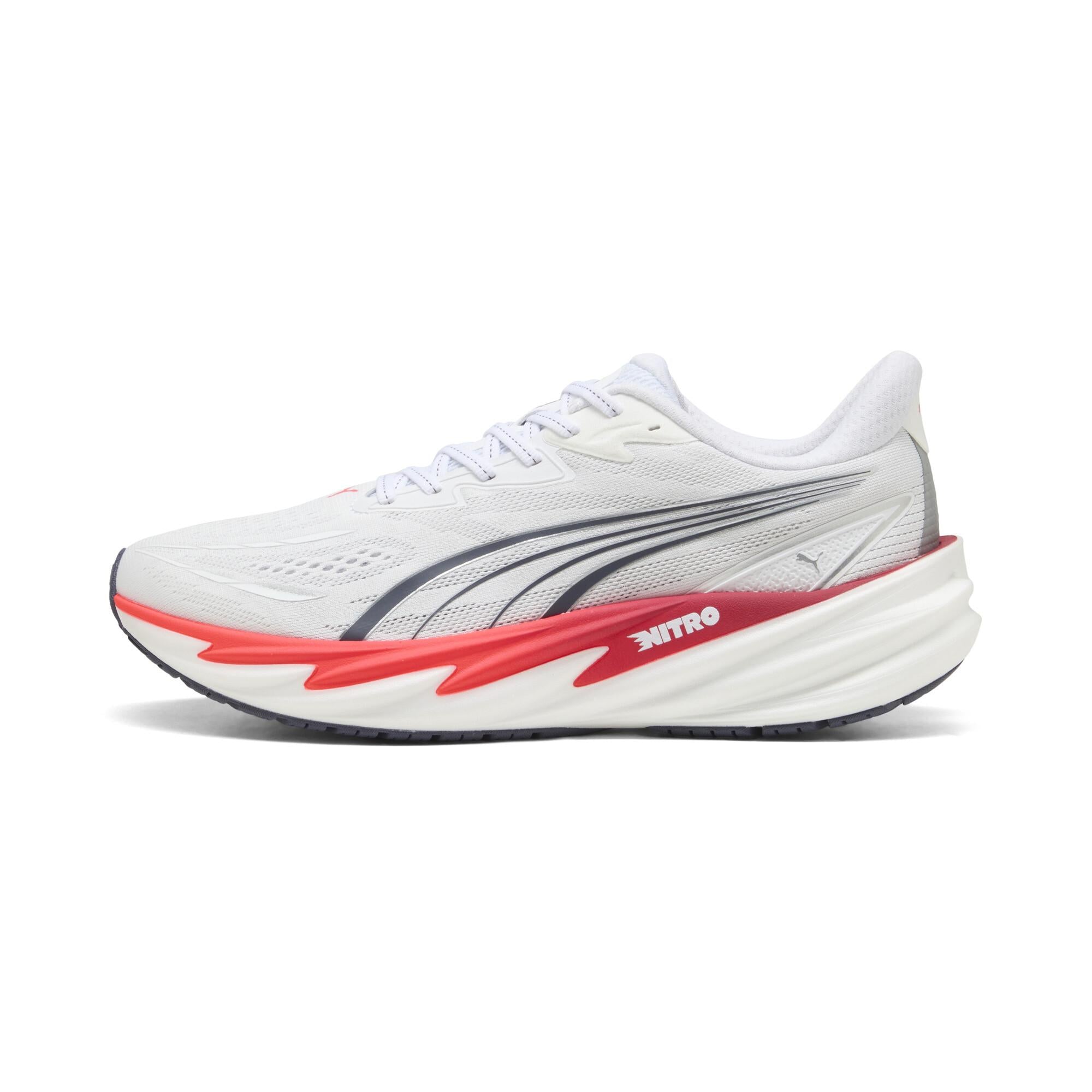PUMA VELOCITY NITRO 5（Men's）PUMA White-Ultra Red