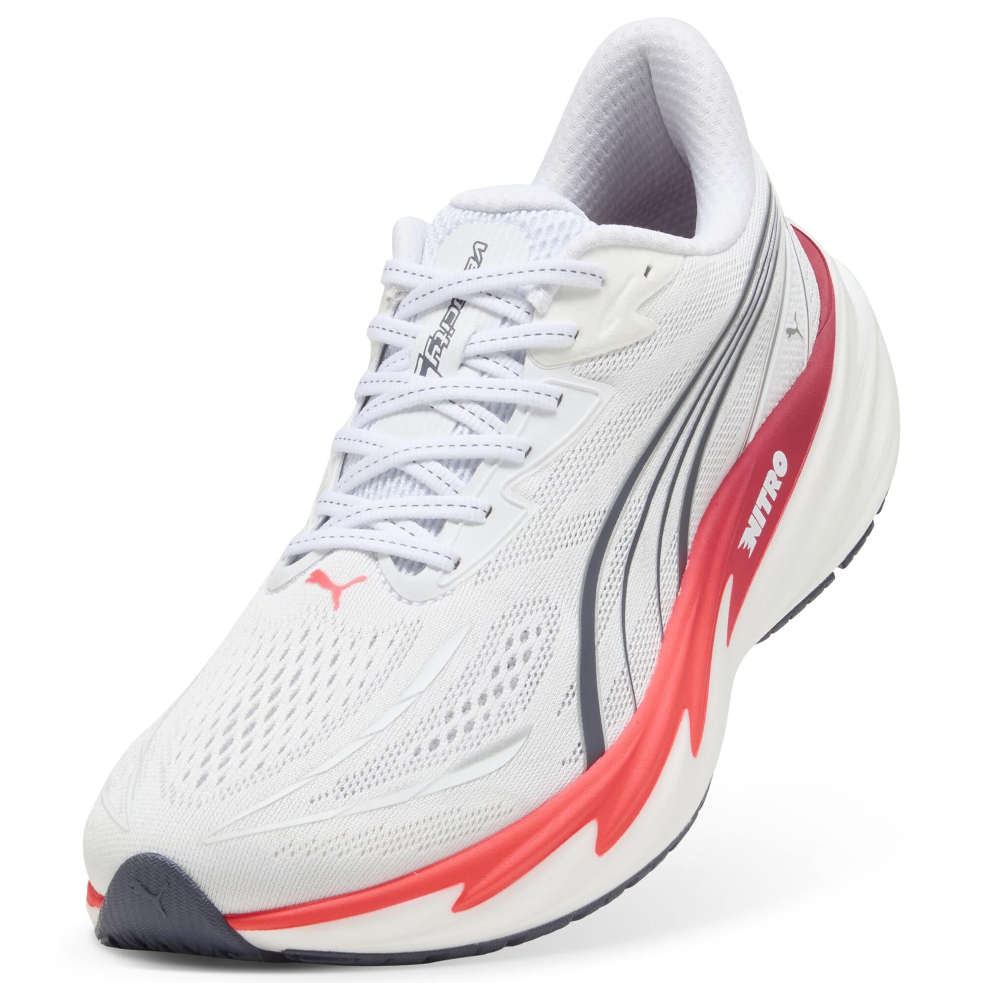 PUMA VELOCITY NITRO 5（Men's）PUMA White-Ultra Red