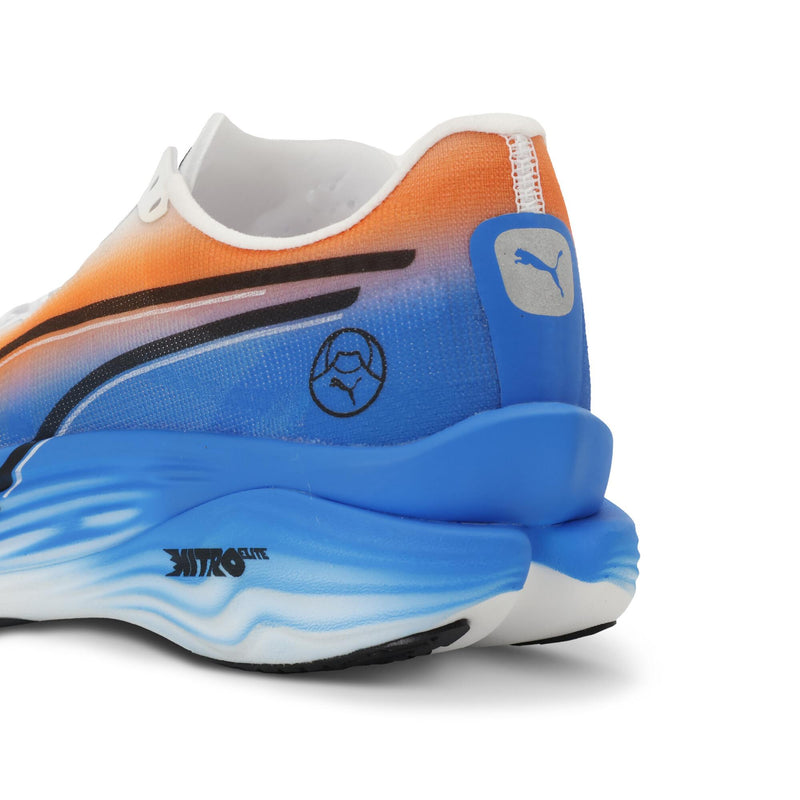 PUMA DEVIATE NITRO ELITE 3 EKIDEN（Women's）PUMA White-Heat Fire-PUMA Black