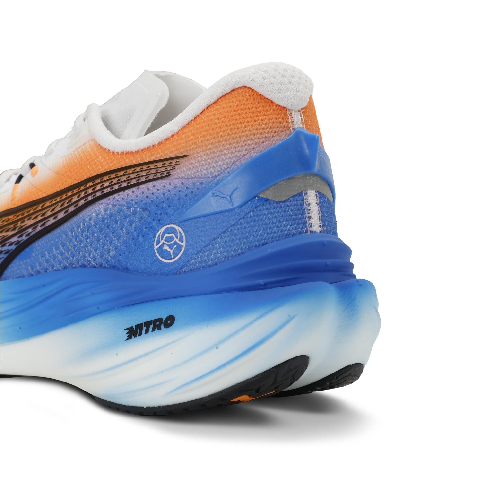 PUMA DEVIATE NITRO 3 EKIDEN（Men's）PUMA White-Heat Fire-PUMA