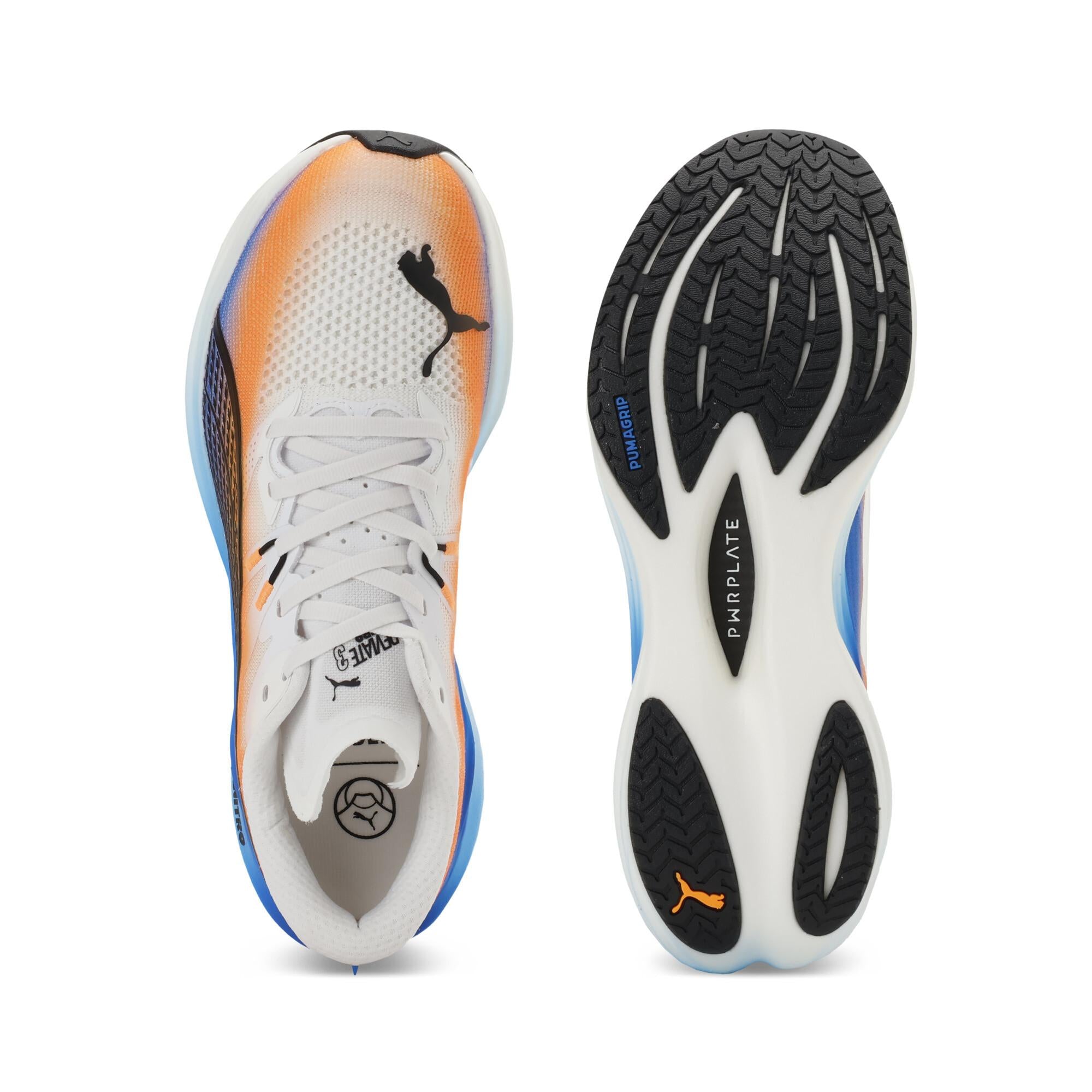 émute エミューテ 3点セット PUMA DEVIATE NITRO 3 EKIDEN（Men's）PUMA White-Heat Fire-PUMA