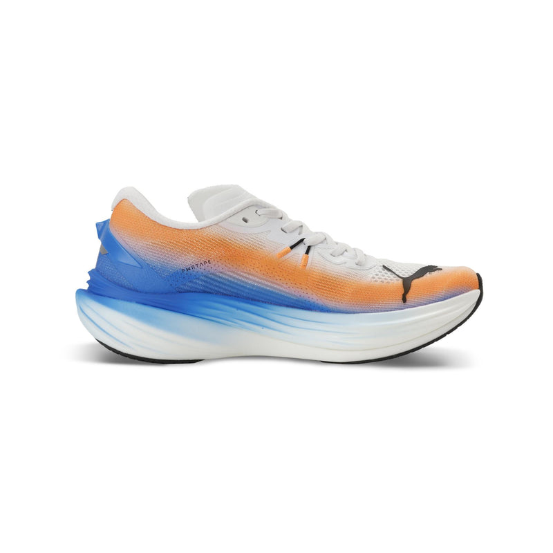 PUMA DEVIATE NITRO 3 EKIDEN（Men's）PUMA White-Heat Fire-PUMA Black