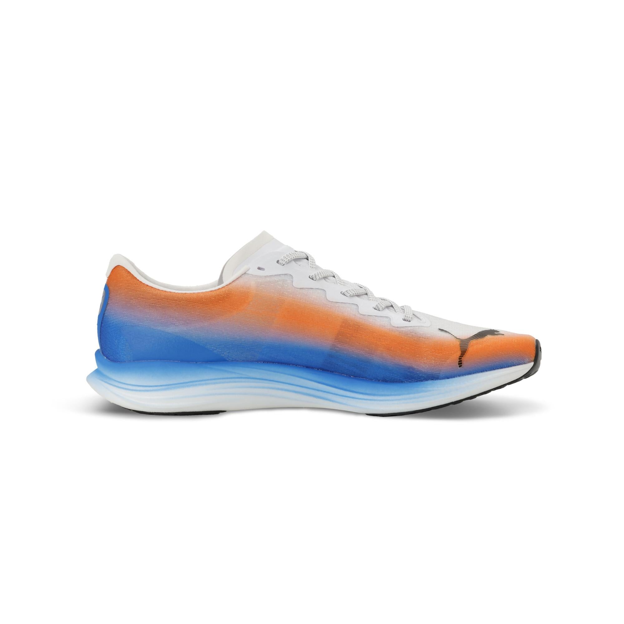 PUMA PROPIO NITRO EKIDEN（Men's）PUMA White-PUMA Black-Ultra Blue-Heat Fire