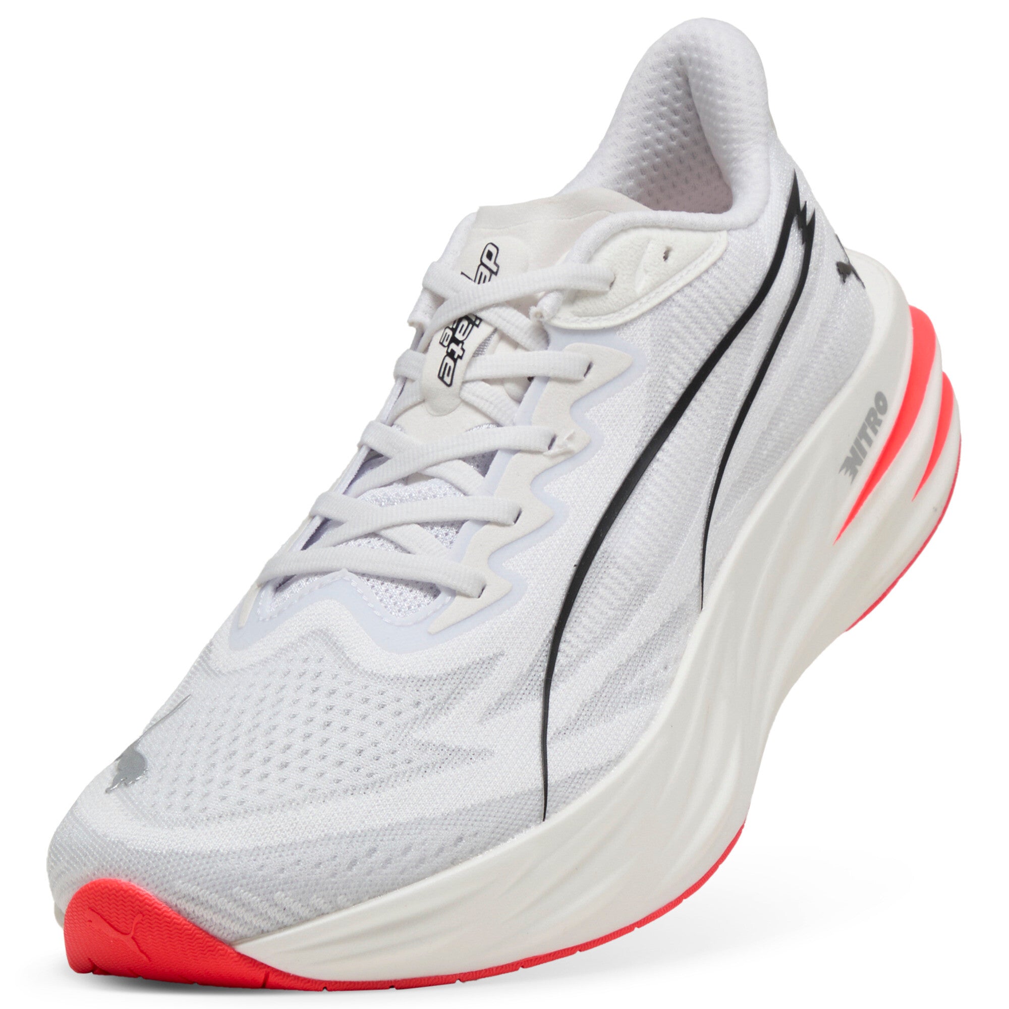 PUMA DEVIATE PURE NITRO（Men's）PUMA WHITE-PUMA SILVER