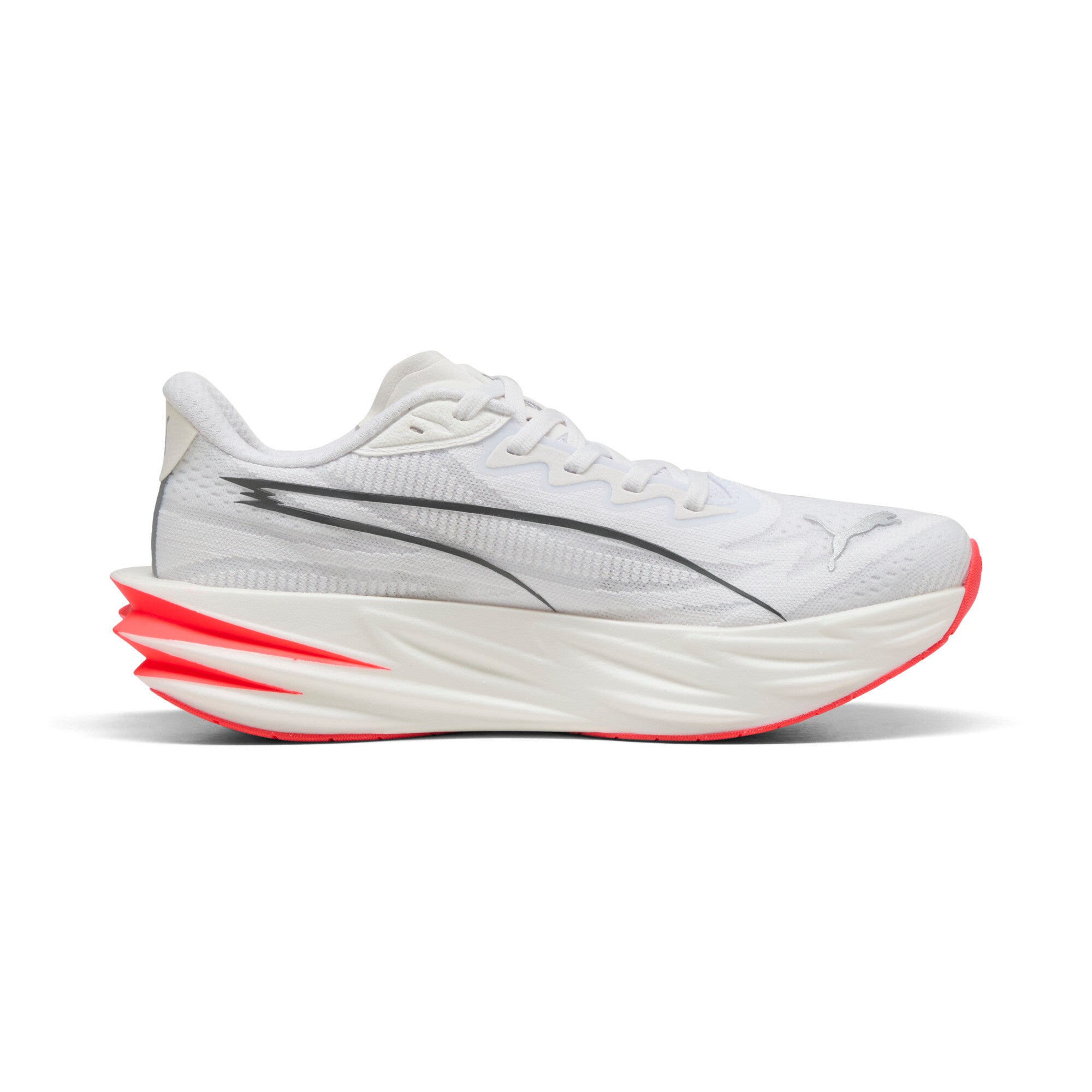 PUMA DEVIATE PURE NITRO（Women's）PUMA WHITE-ULTRA RED