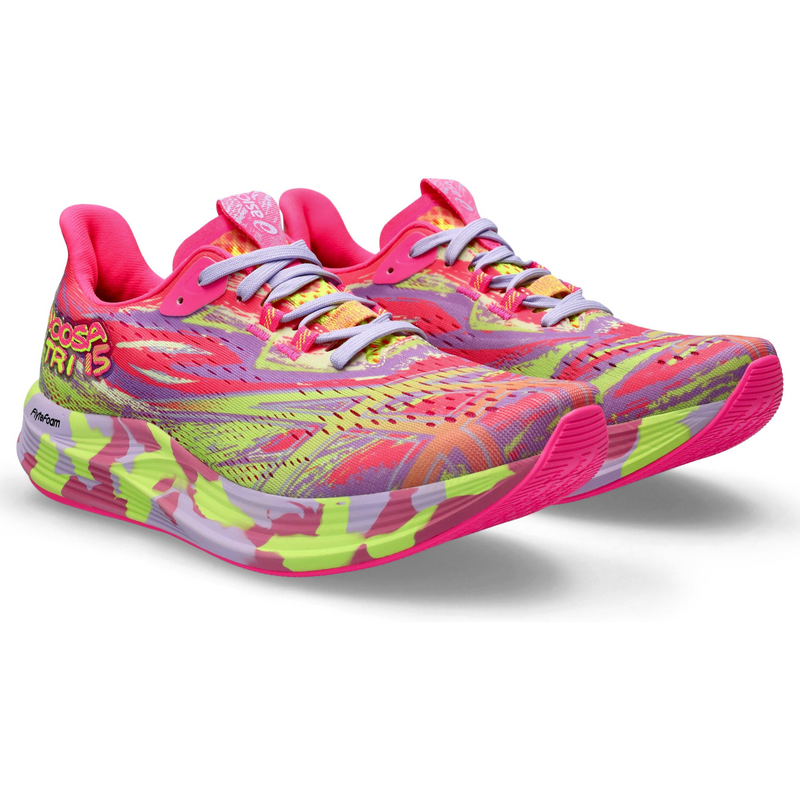 ASICS NOOSA TRI 15 (Women's) HOT PINK/SAFETY YELLOW