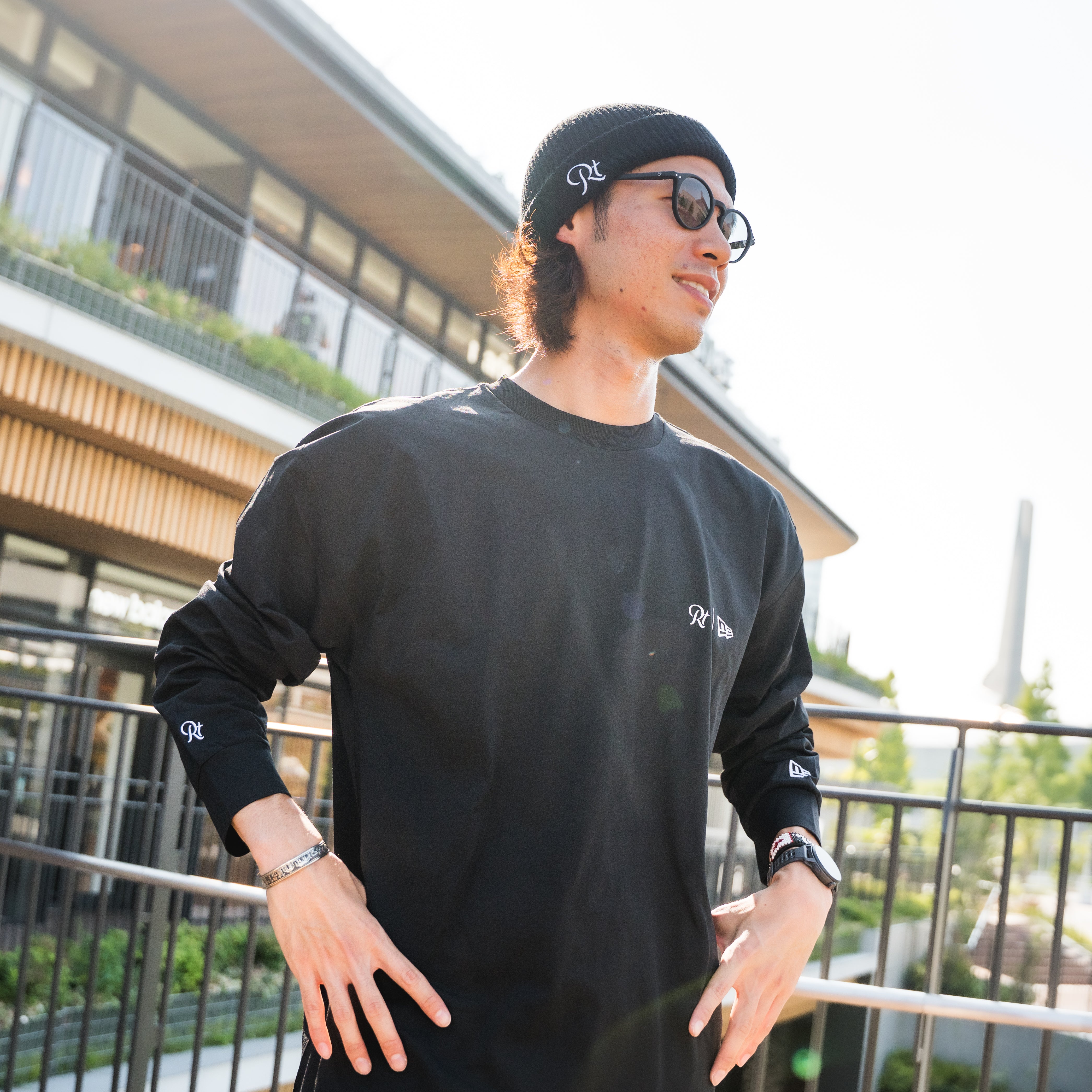 NEW ERA × Runtrip Rt Logo SOFT CUFF KNIT Beanie