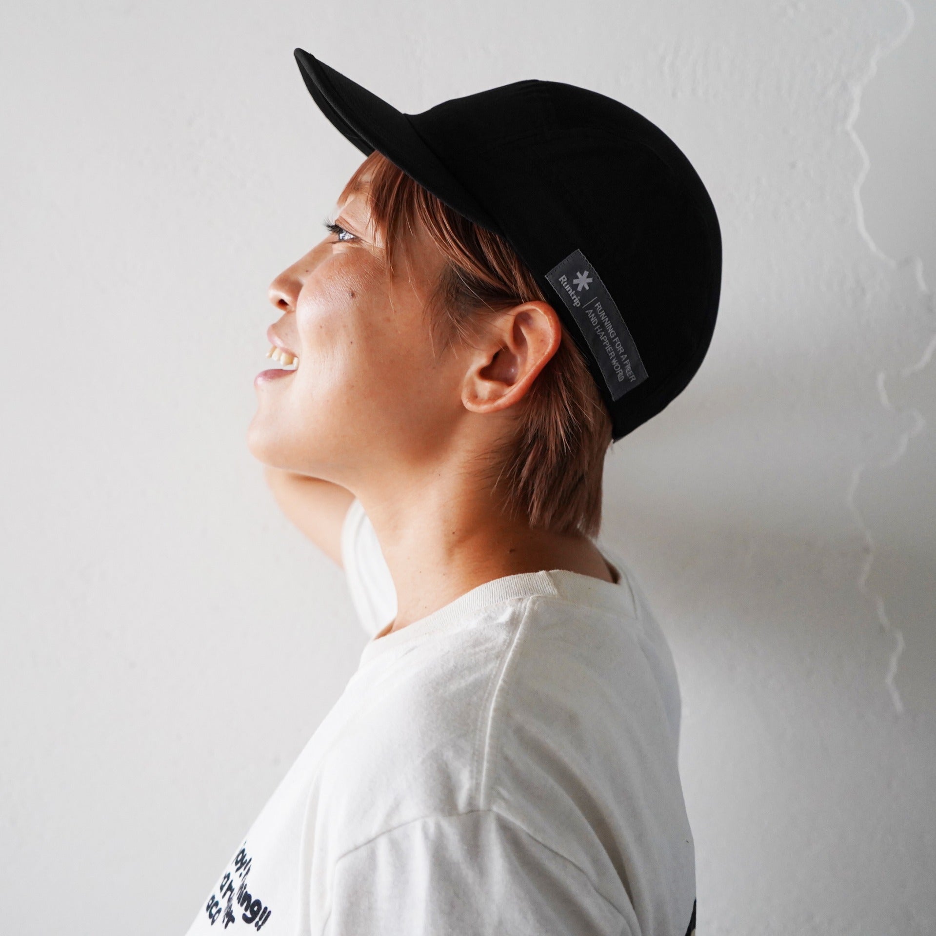 Runtrip Original 5Panel Cap 2nd Model (All Black)