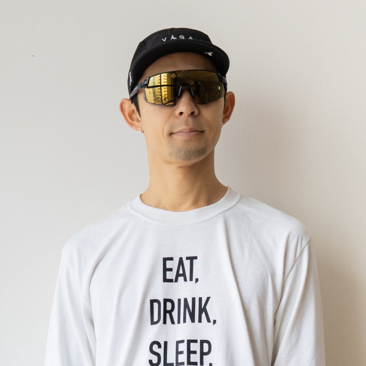 ALTALIST HAYATE R2 (Glossy Black Temple / Gold Mirror VIV20 Lens)