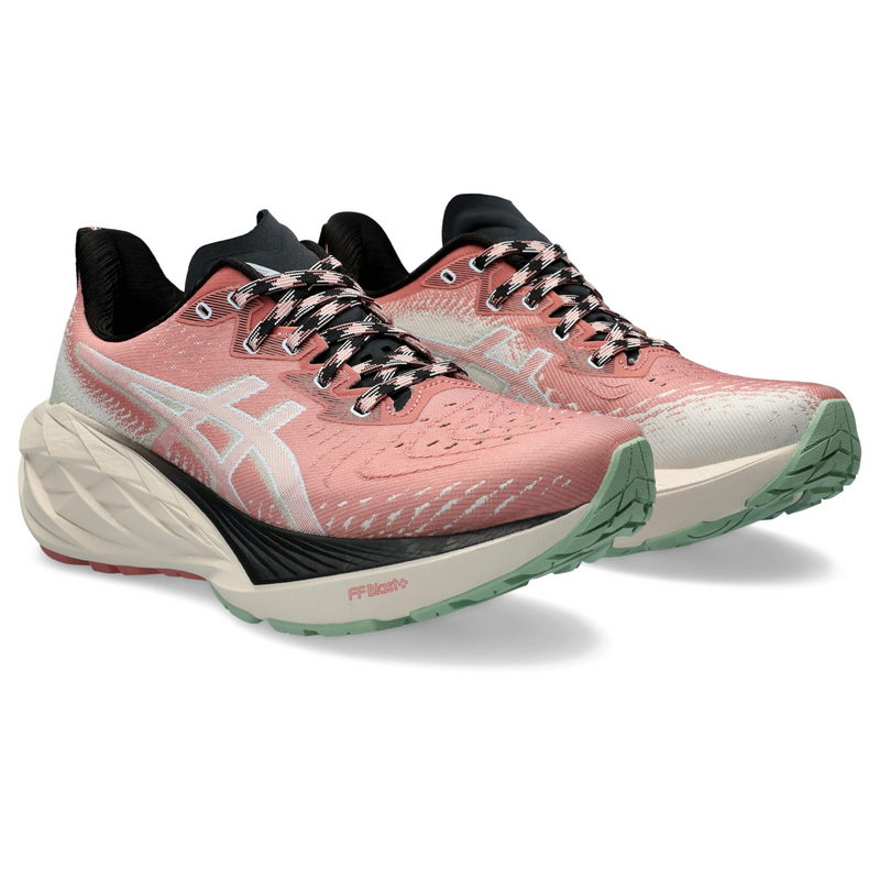 ASICS NOVABLAST 4 TR(Women's) NATURE BATHING/ROSE ROUGE ASICS NOVABLAST 4 TR(Women's) NATURE BATHING/ROSE ROUGE
