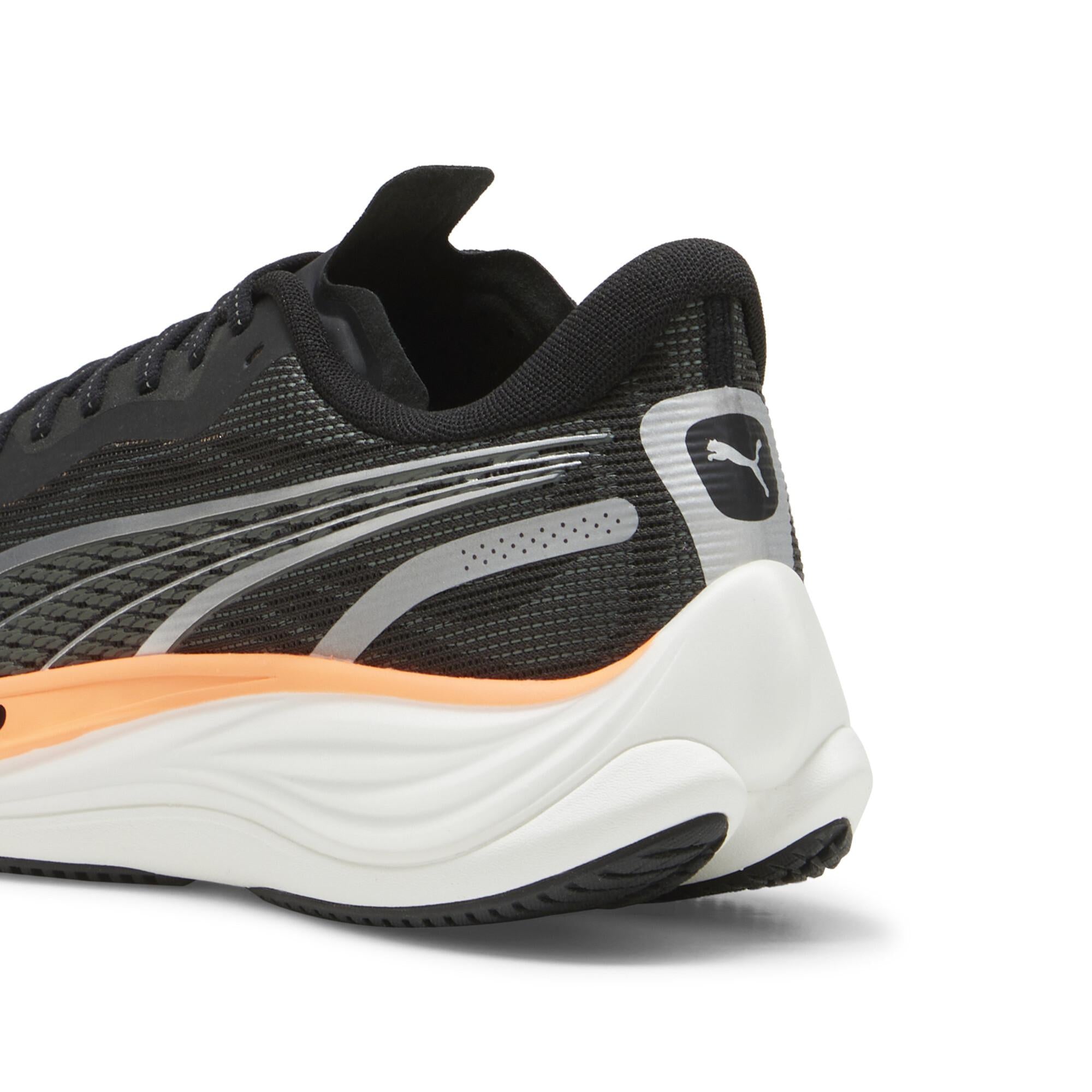 PUMA VELOCITY NITRO 3 WIDE（Men's）PUMA BLACK-PUMA SILVER-NEON