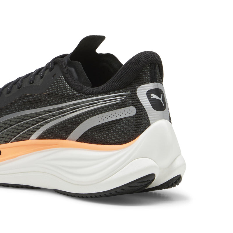 PUMA VELOCITY NITRO 3 WIDE（Men's）PUMA BLACK-PUMA SILVER-NEON CITRUS