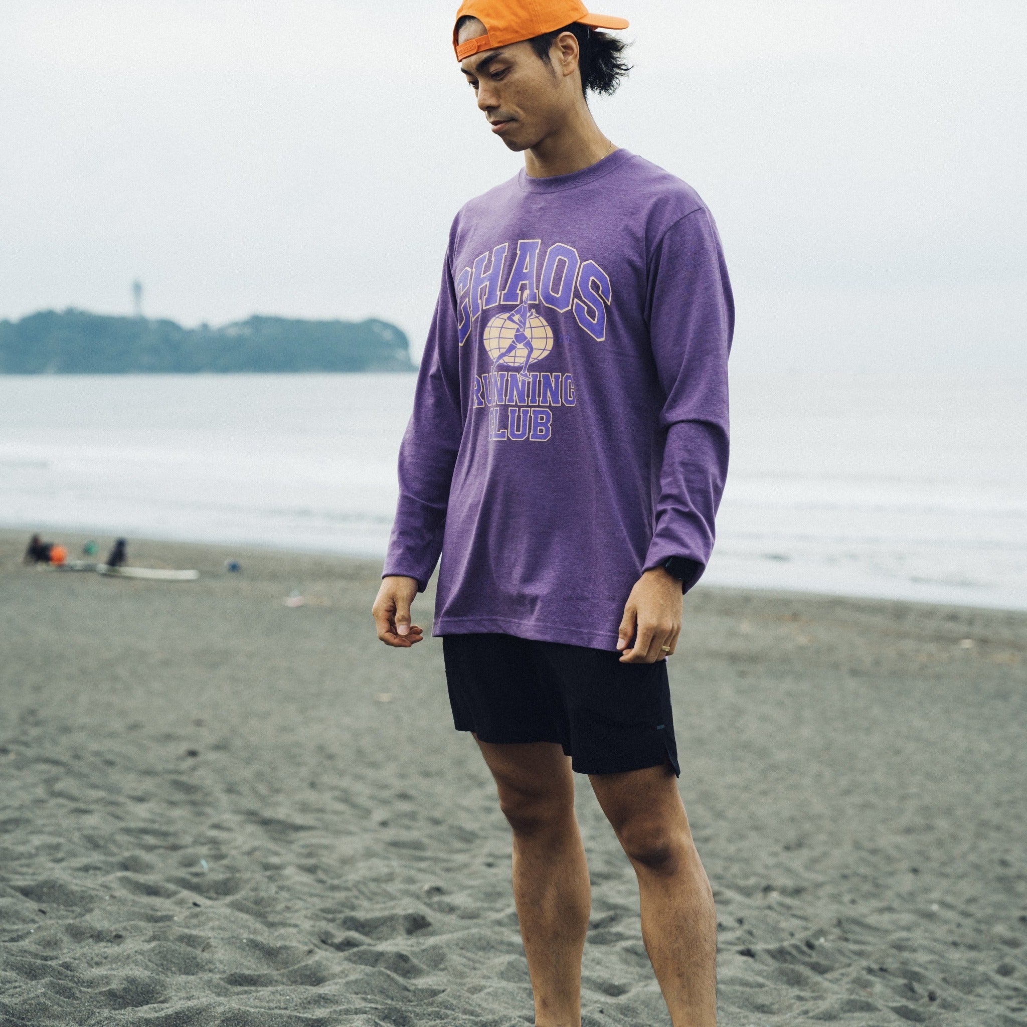 CHAOS Nostalgic Long-Sleeve Tee "College"