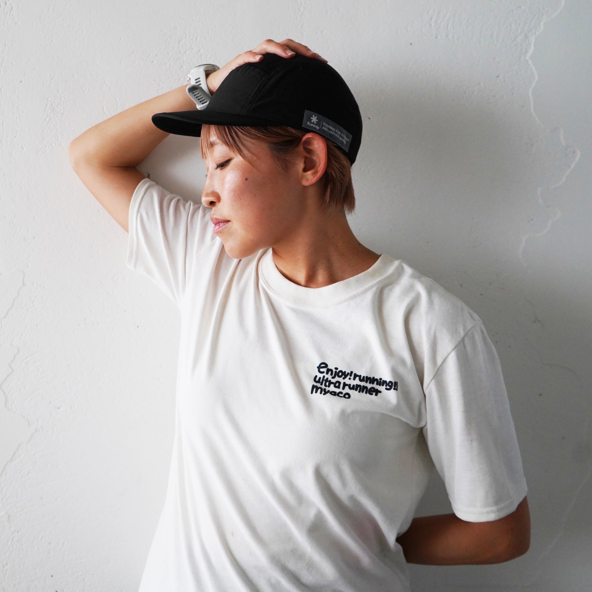 Runtrip Original 5Panel Cap 2nd Model (All Black)