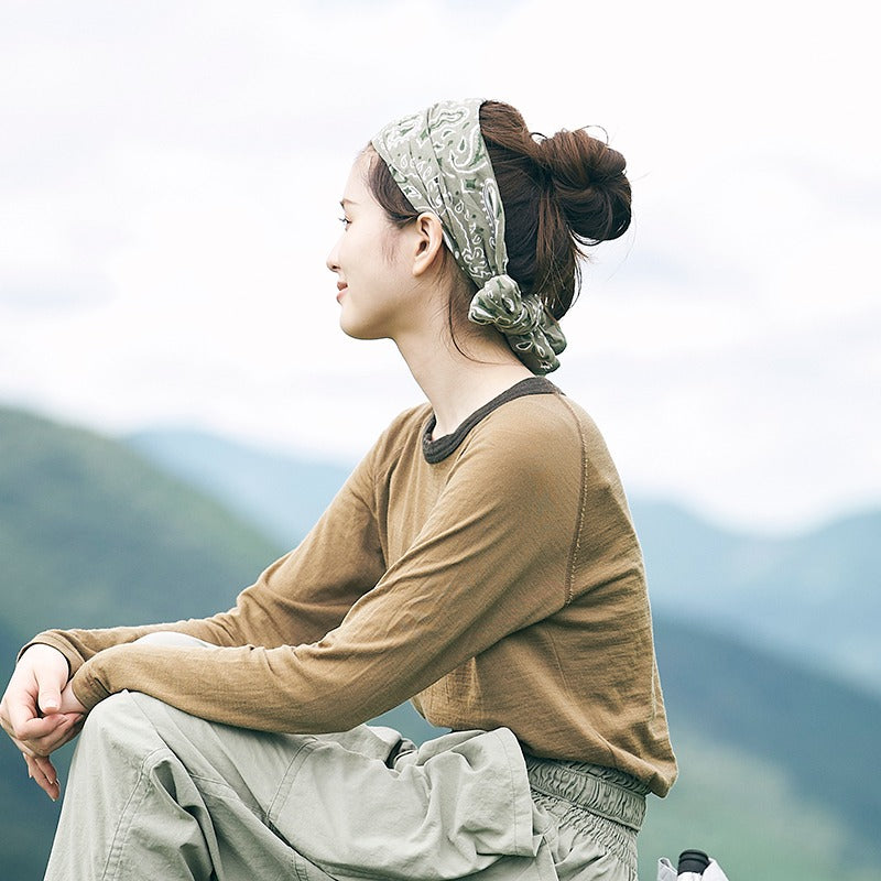 CHAORAS スポーツてぬぐい (バンダナ サンド)